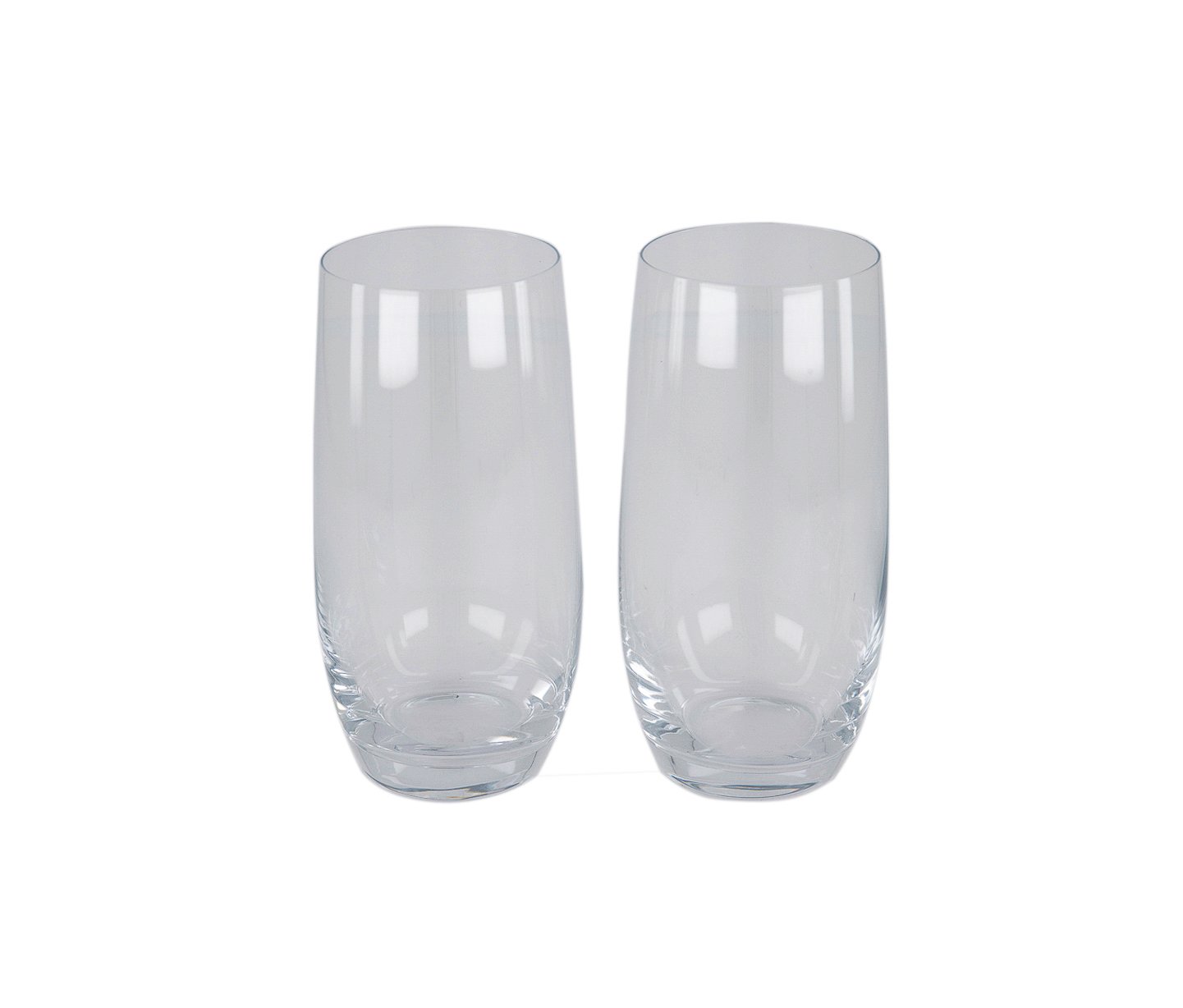 2 Pieces Tumblers Glass, Clear