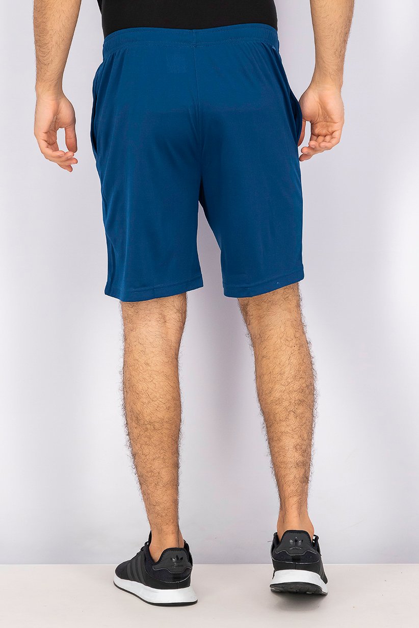 Men Sportswear Fit Outdoor Shorts, Teal Blue