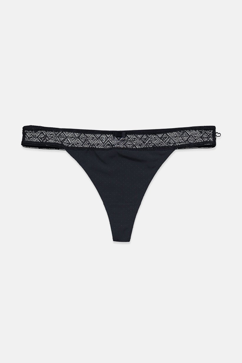 Buy Beedees Women Bee Sweet String Panty, Dark Grey Online | Brands For ...