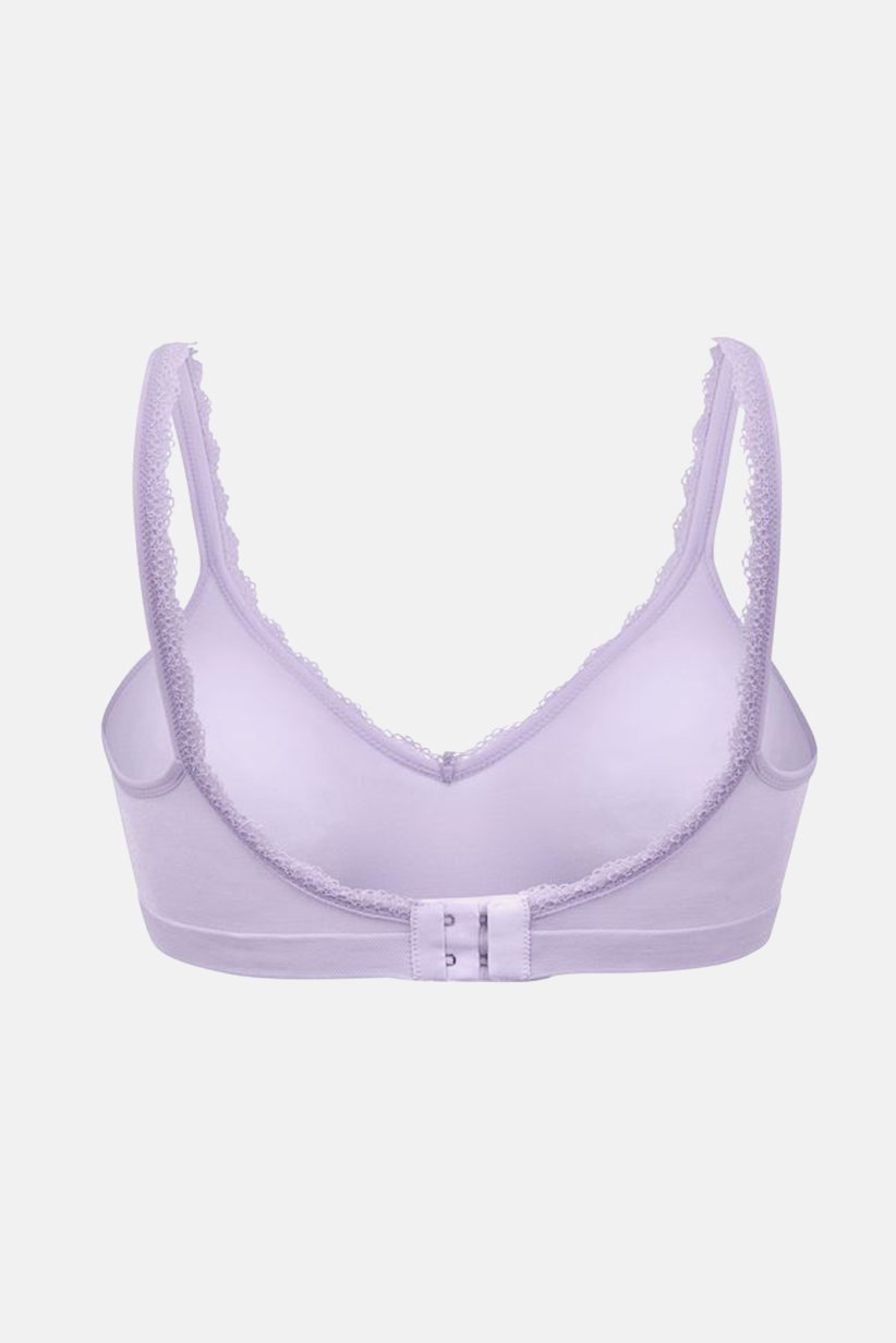 Women Non Padded Seamless Bra, Lilac