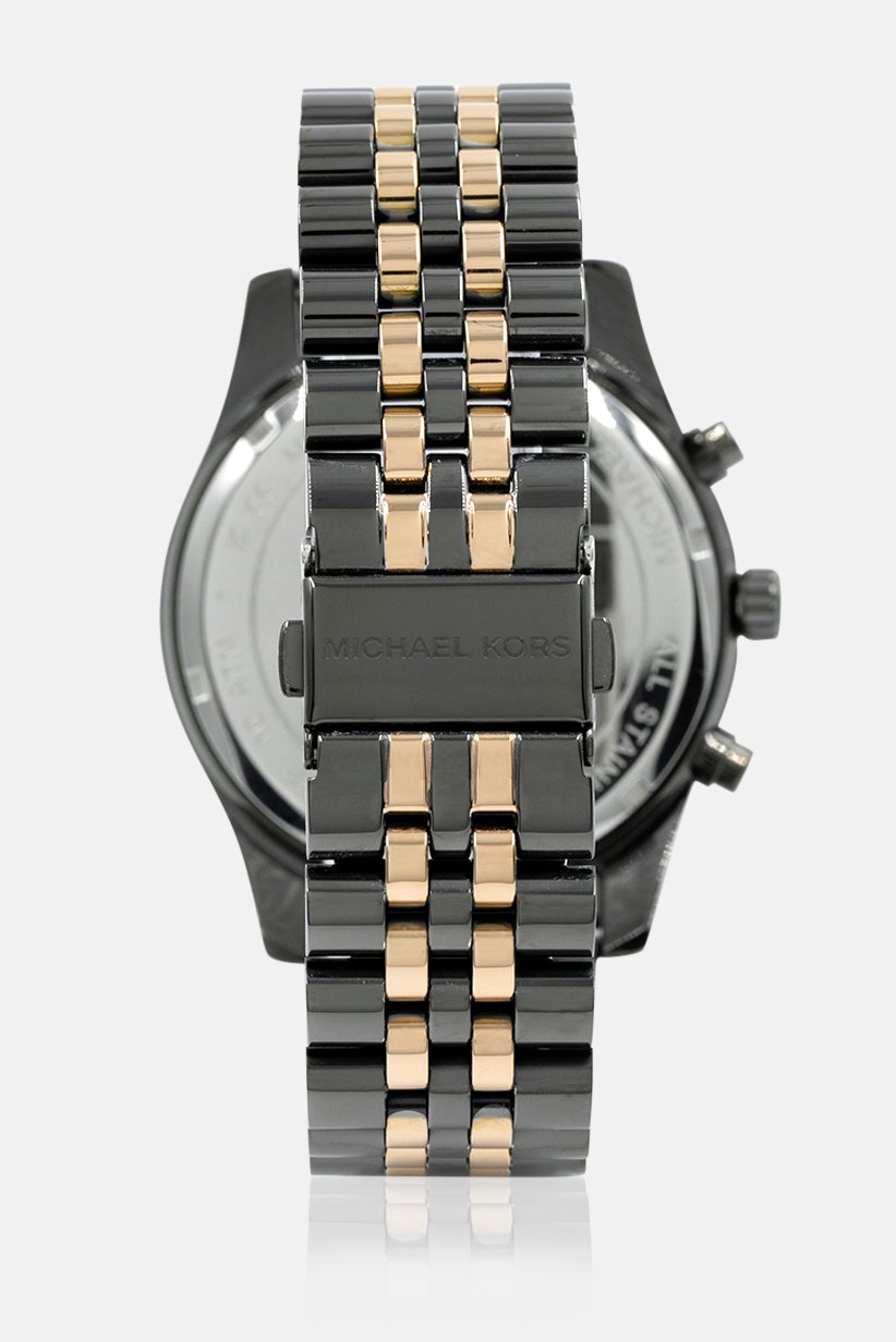 Buy Michael Kors Men MK8561 Lexington Two,Tone Chronograph Analog Watch ...