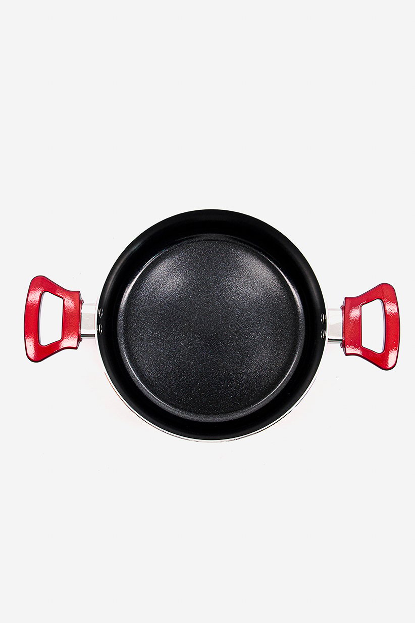 Buy Iko Dutch Oven With Lid 5.0 Qt, Red Online | Brands For Less