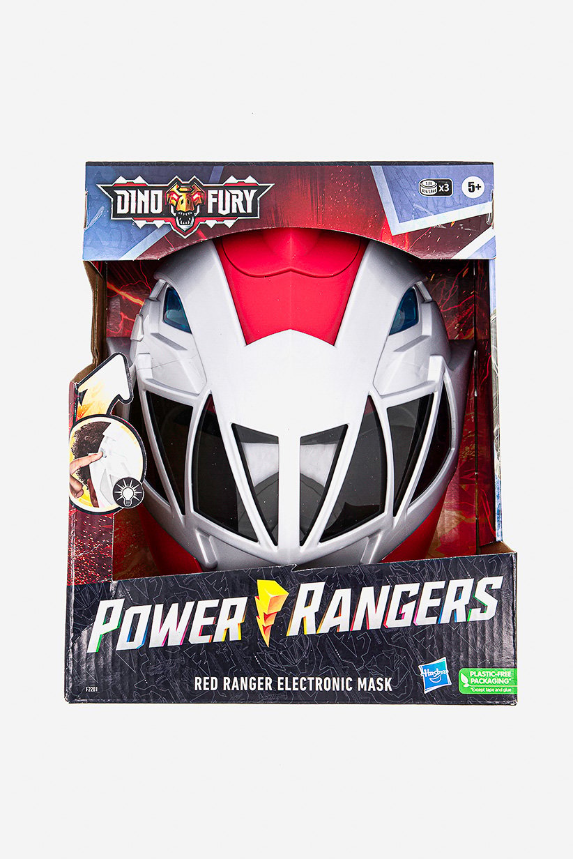 Buy Hasbro Power Rangers Dino Fury Red Ranger Electronic Mask, Red ...