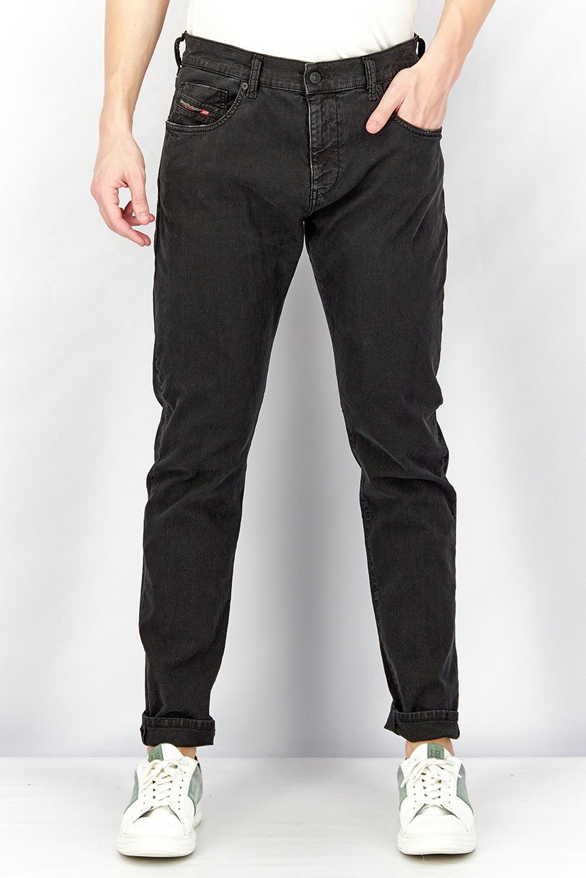 Buy Diesel Men D Strukt Jogg Slim Fit Stretchable Denim Jeans, Black ...