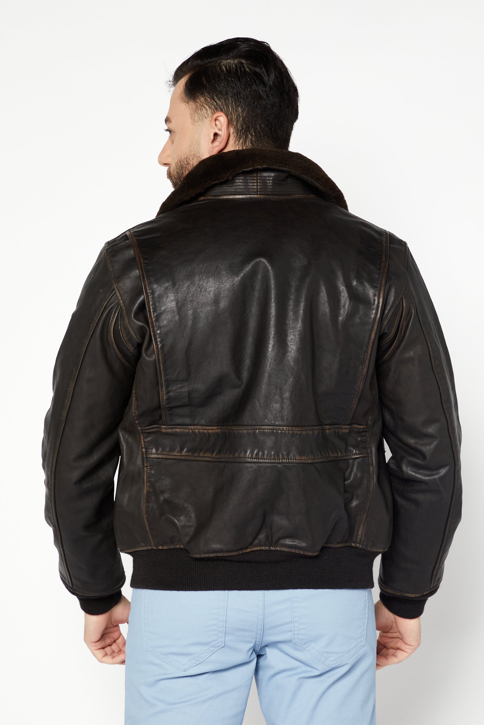 Buy Ralph Lauren Polo Ralph Lauren Men Long Sleeve Textured Leather ...