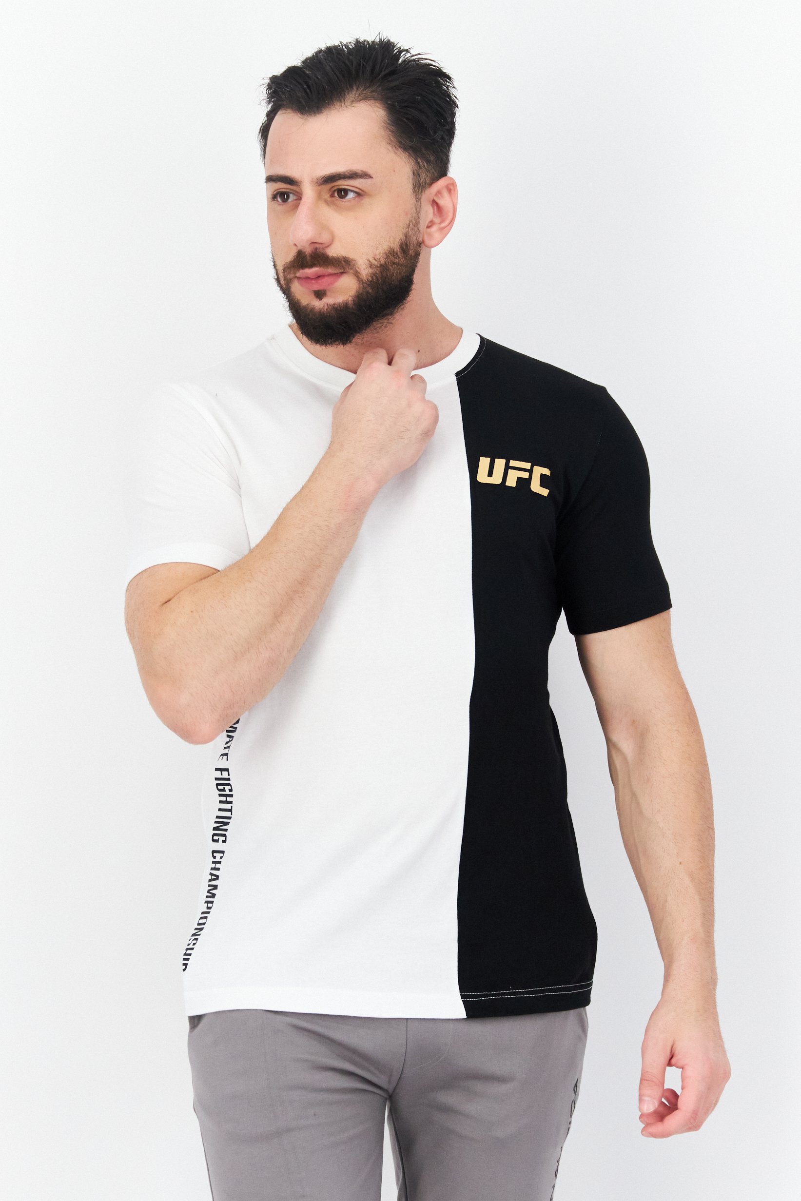 Men Sportswear Fit Short Sleeve Outdoor T-Shirt, White