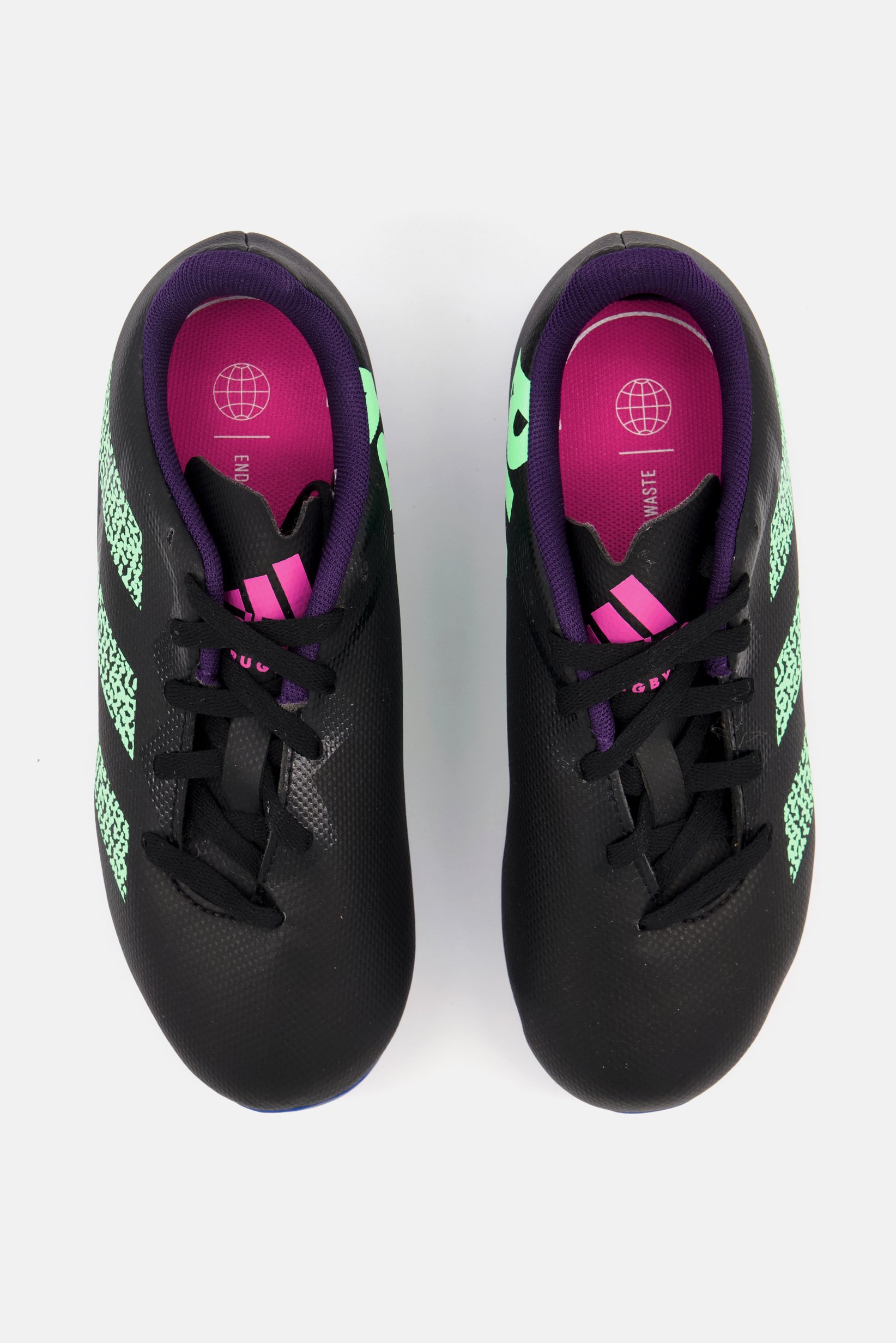 Kids Boy Rugby Junior SG Boots Shoes, Black