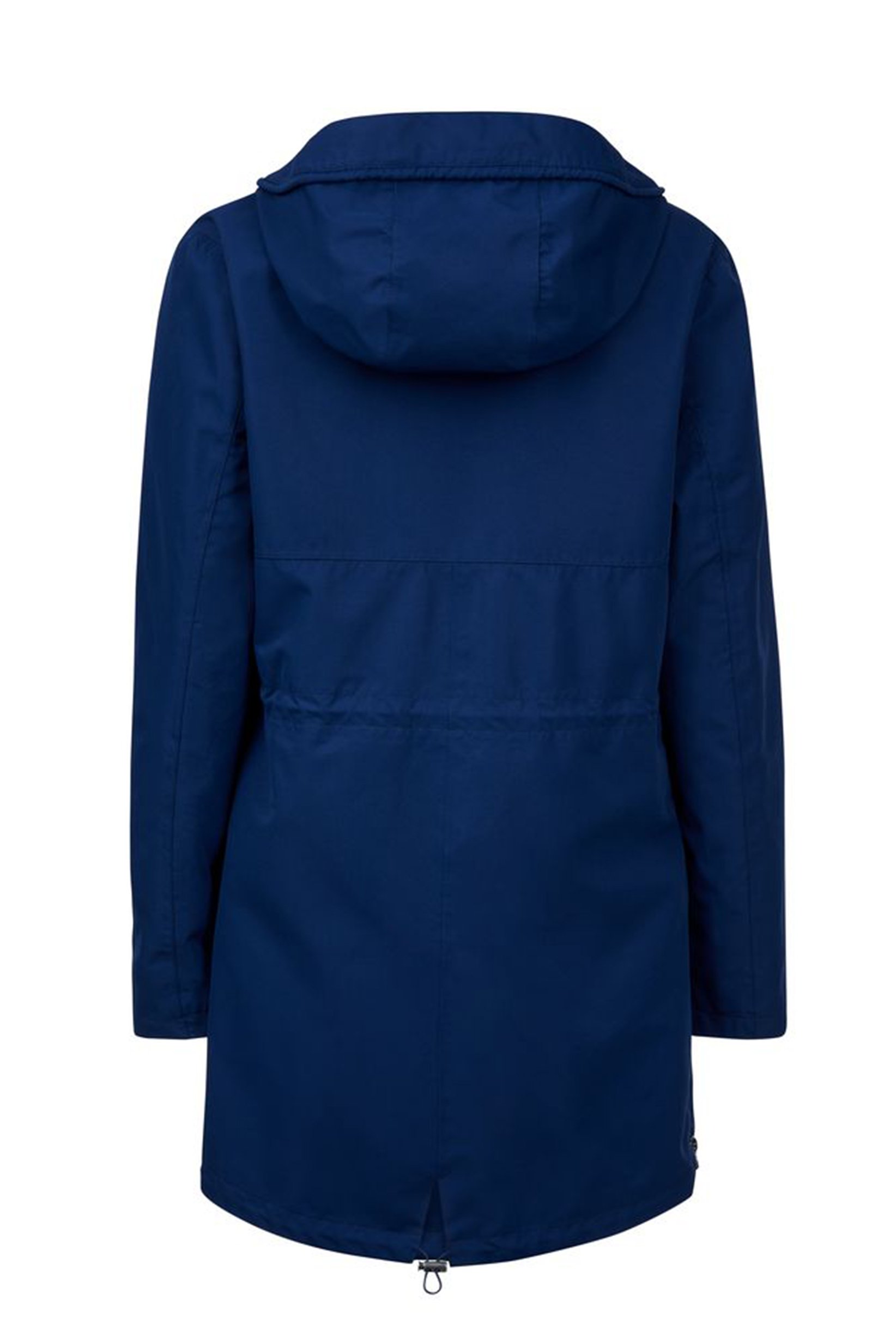 Maternity Solid Rain Jacket, Navy