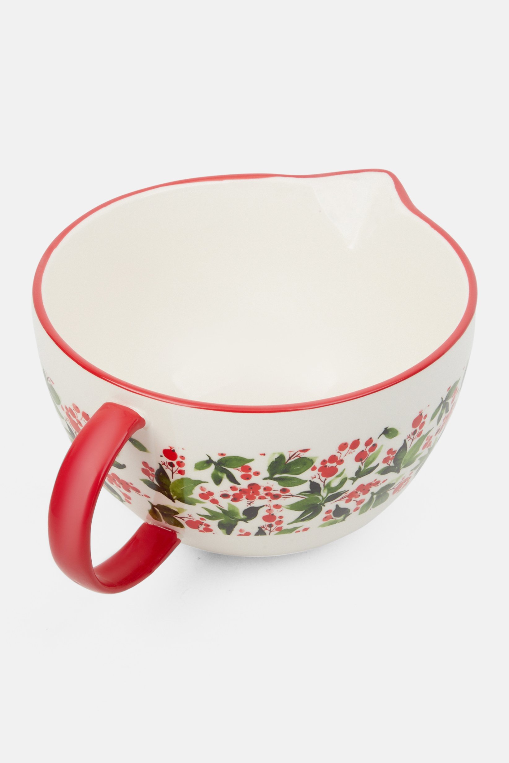 Buy American Atelier Batter Bowl With Stainless Steel Whisk, Off White ...