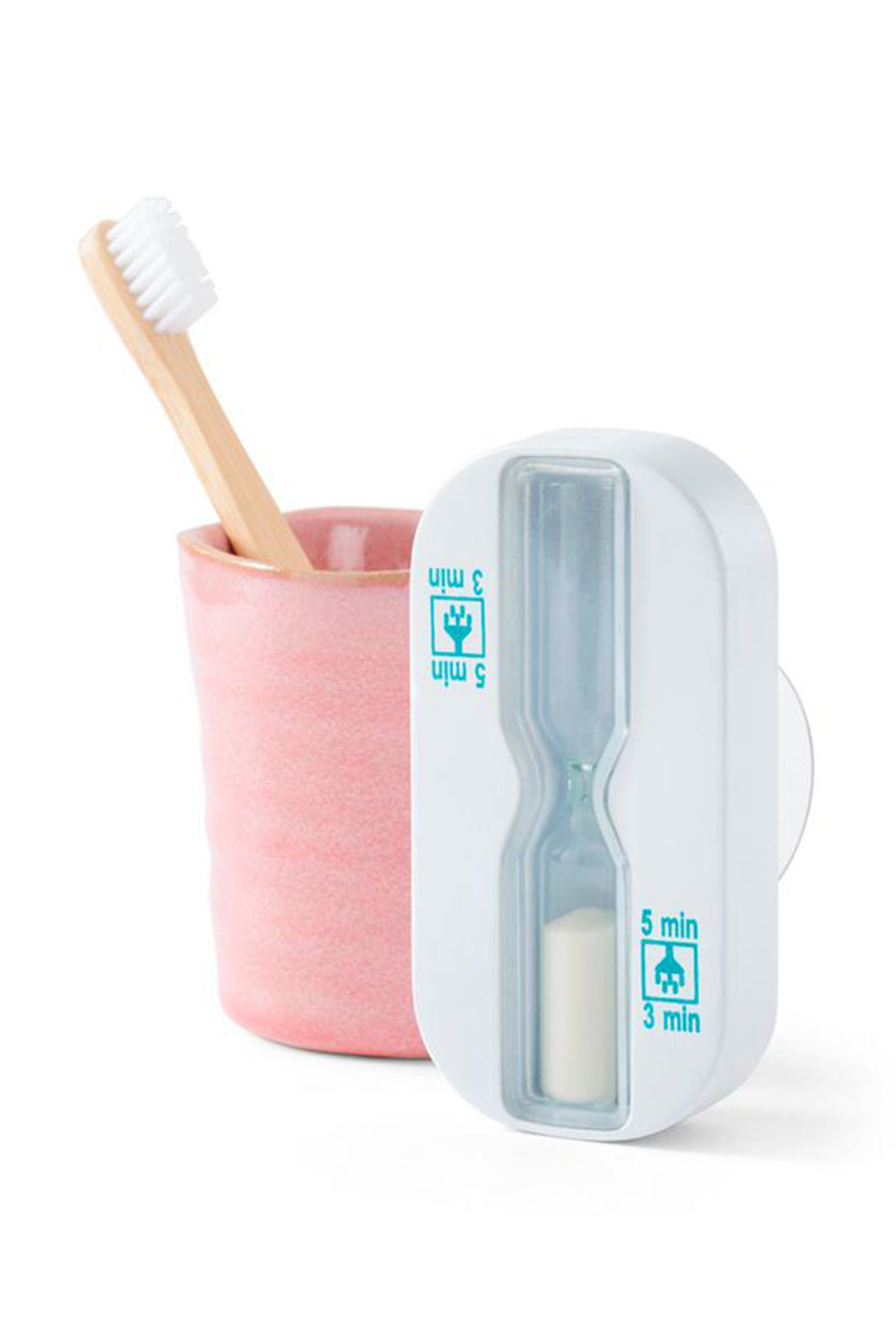 Shower Hourglass, White