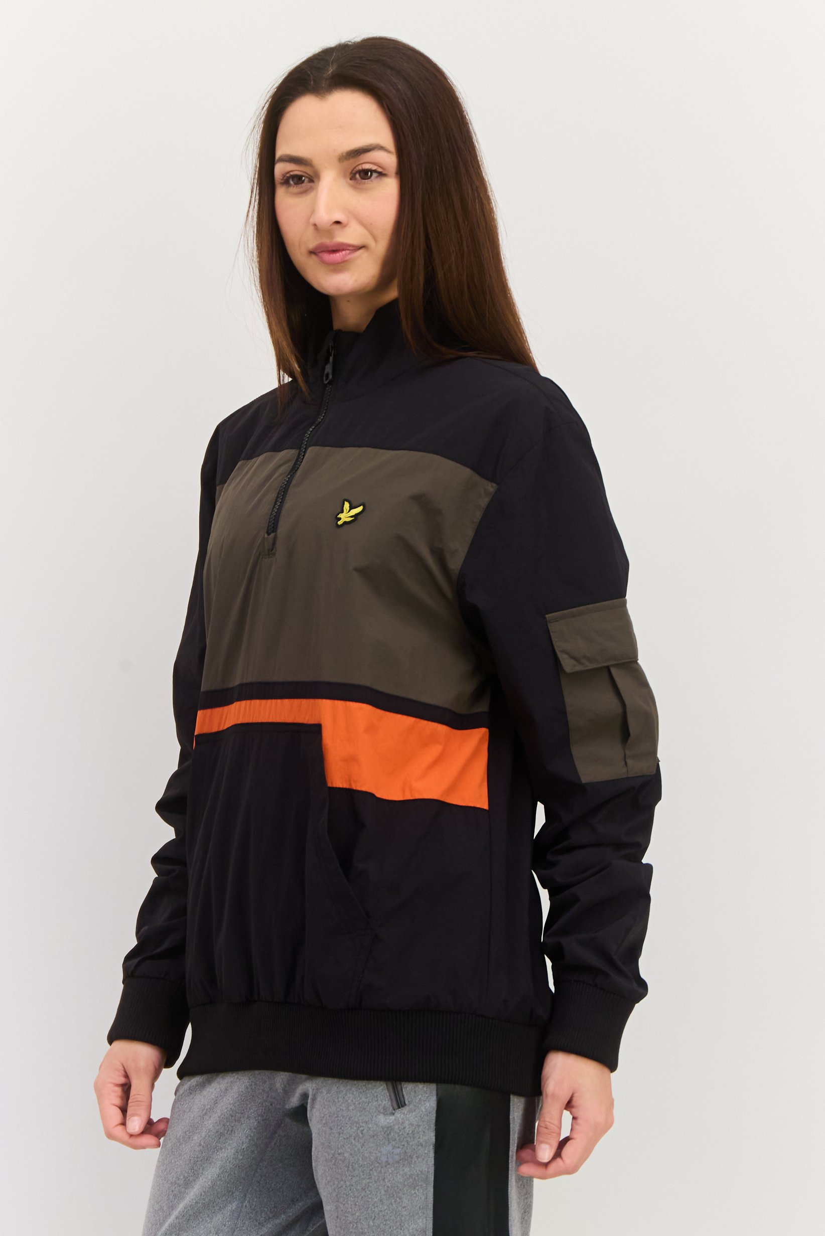 Women Embroidered Logo Softshell Jacket, Black