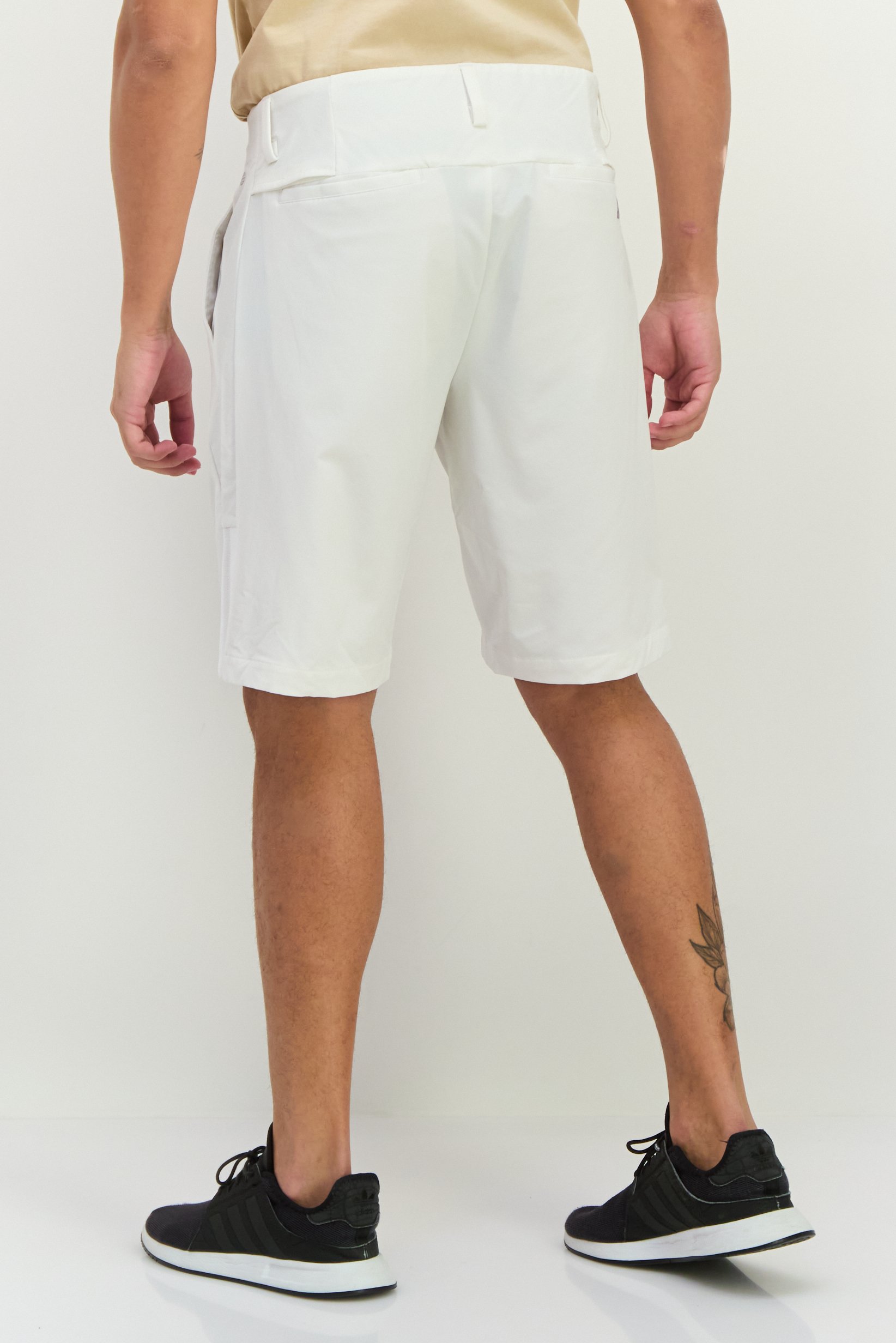 Men Sportswear Fit Golf Shorts, White