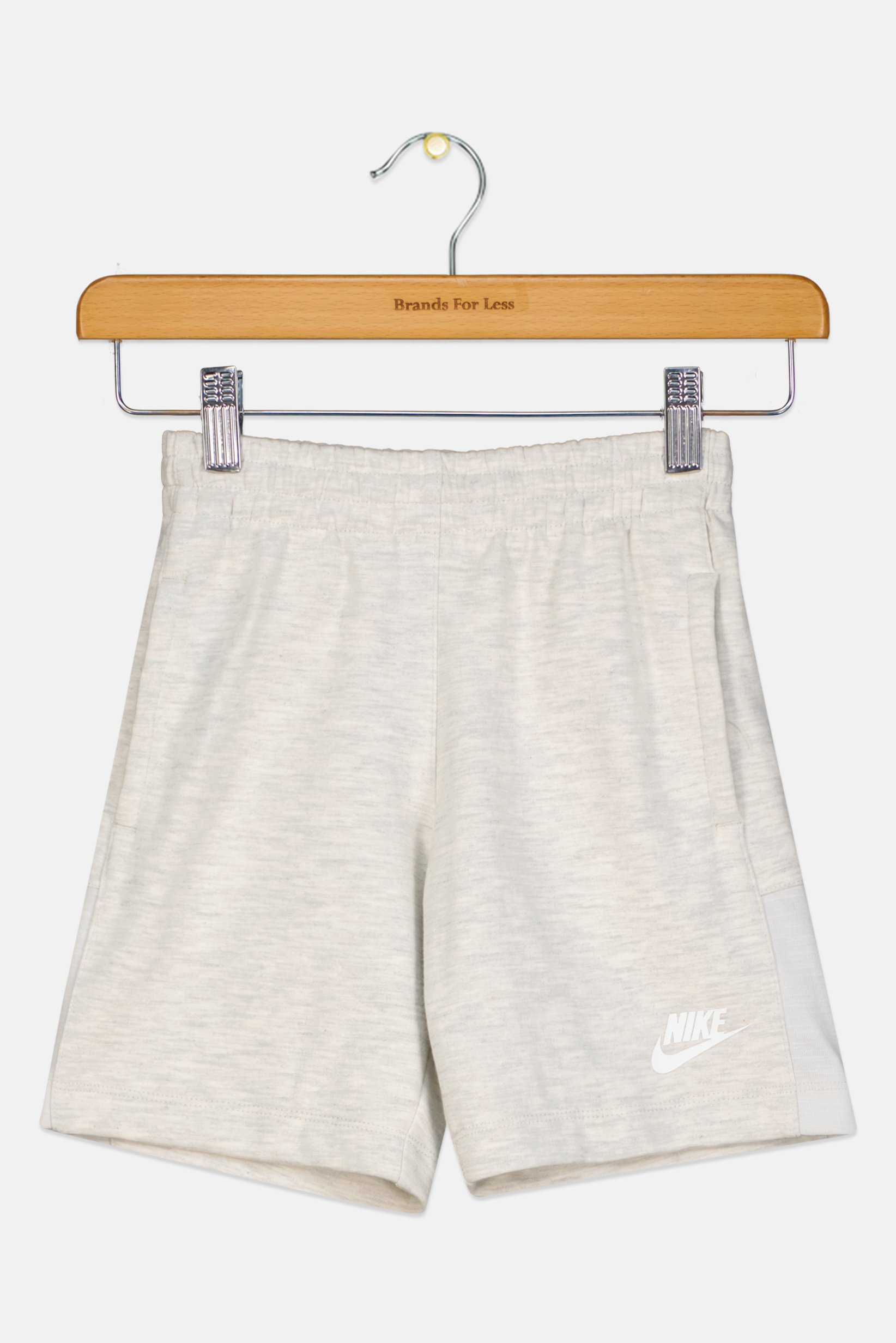 Kids Boy Sportswear Fit Outdoors Shorts, Light Grey