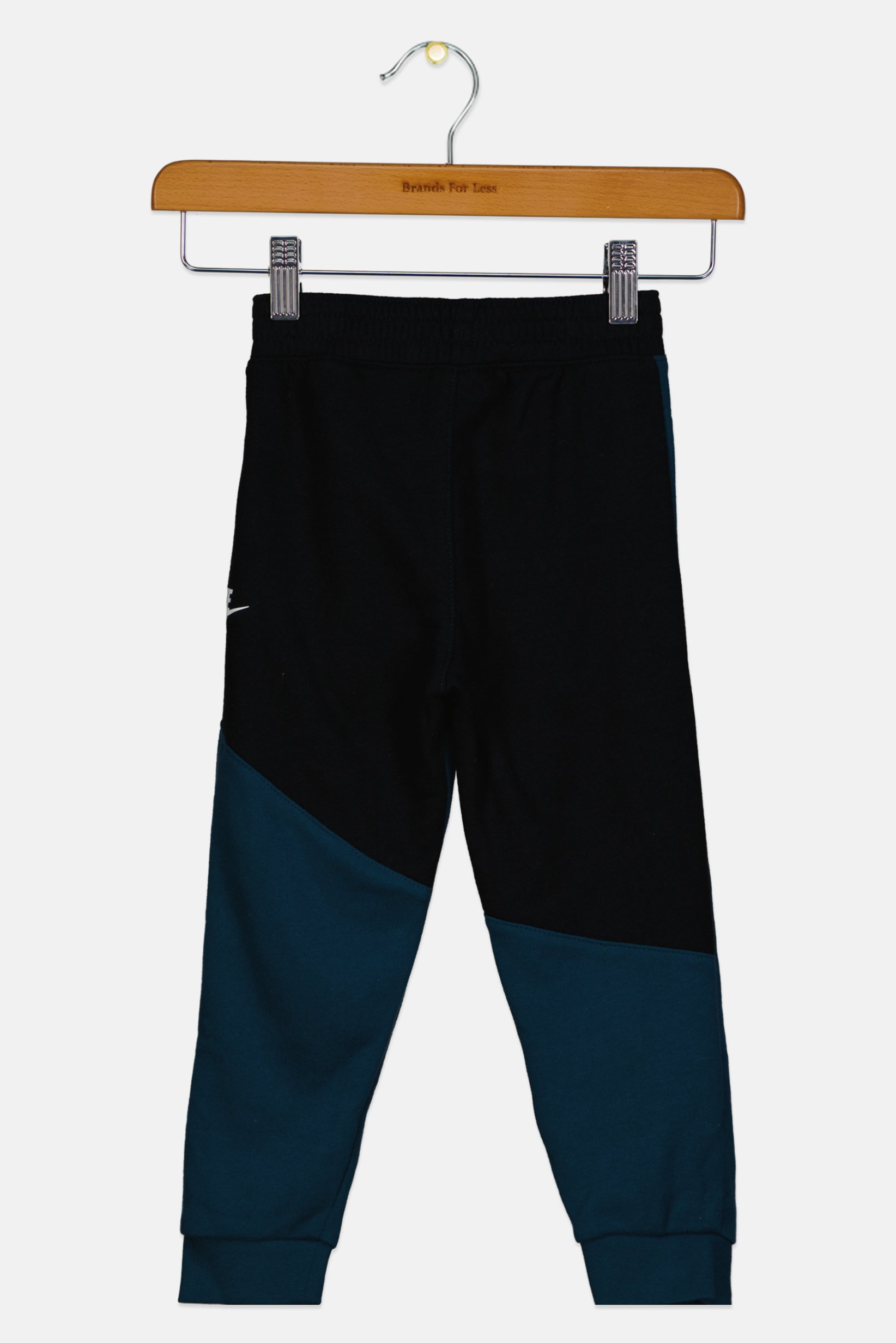 Toddlers Boy Brand Logo Outdoor Sweatpants, Black