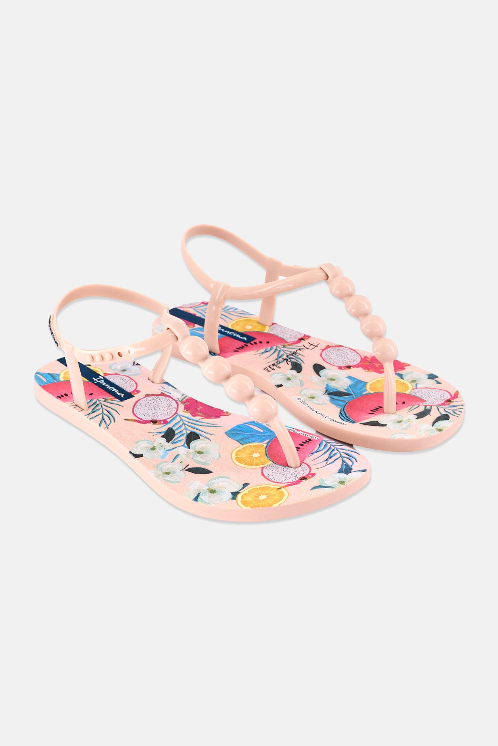 Women Adjustable Buckle Closure Sandal, Pink