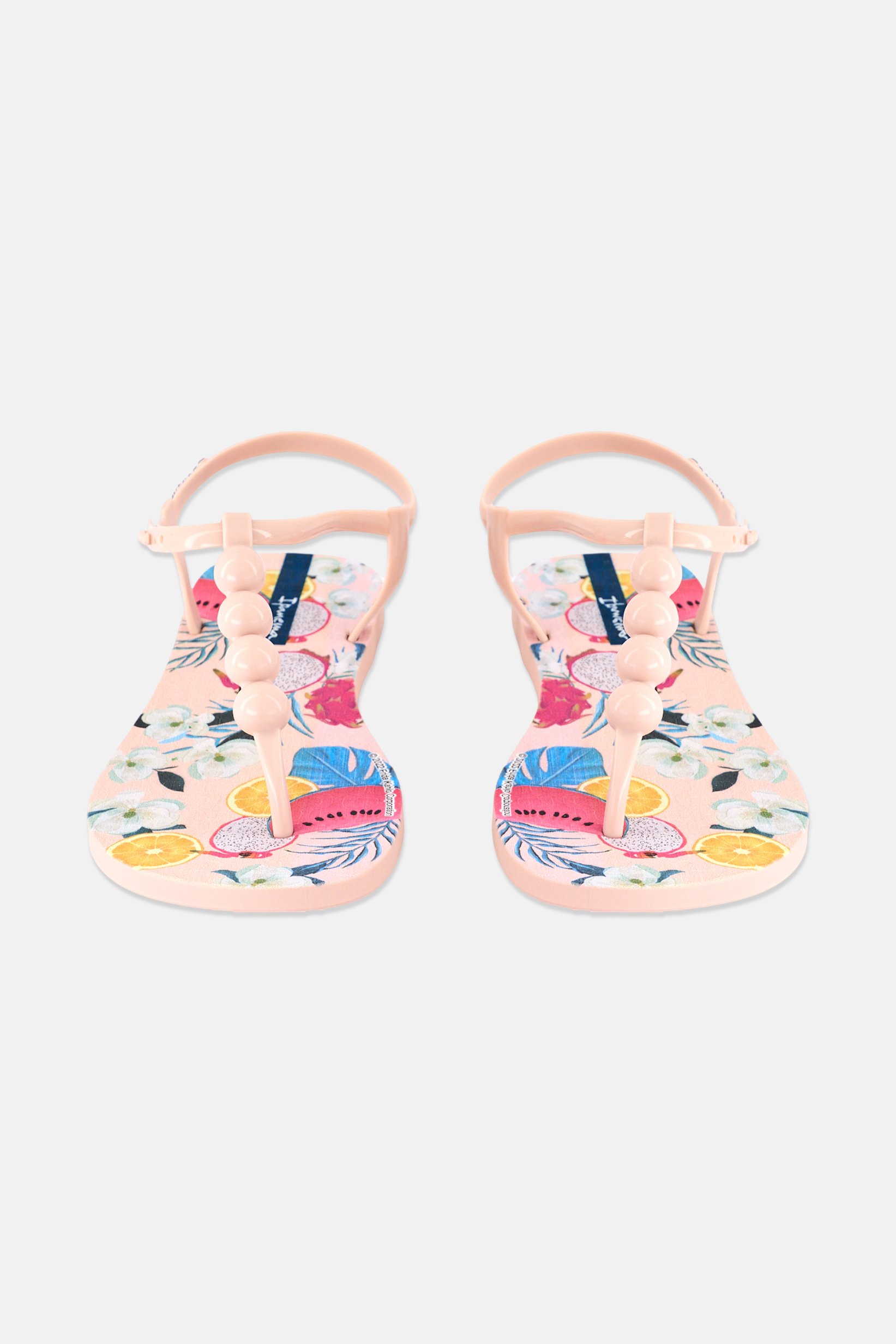 Women Adjustable Buckle Closure Sandal, Pink