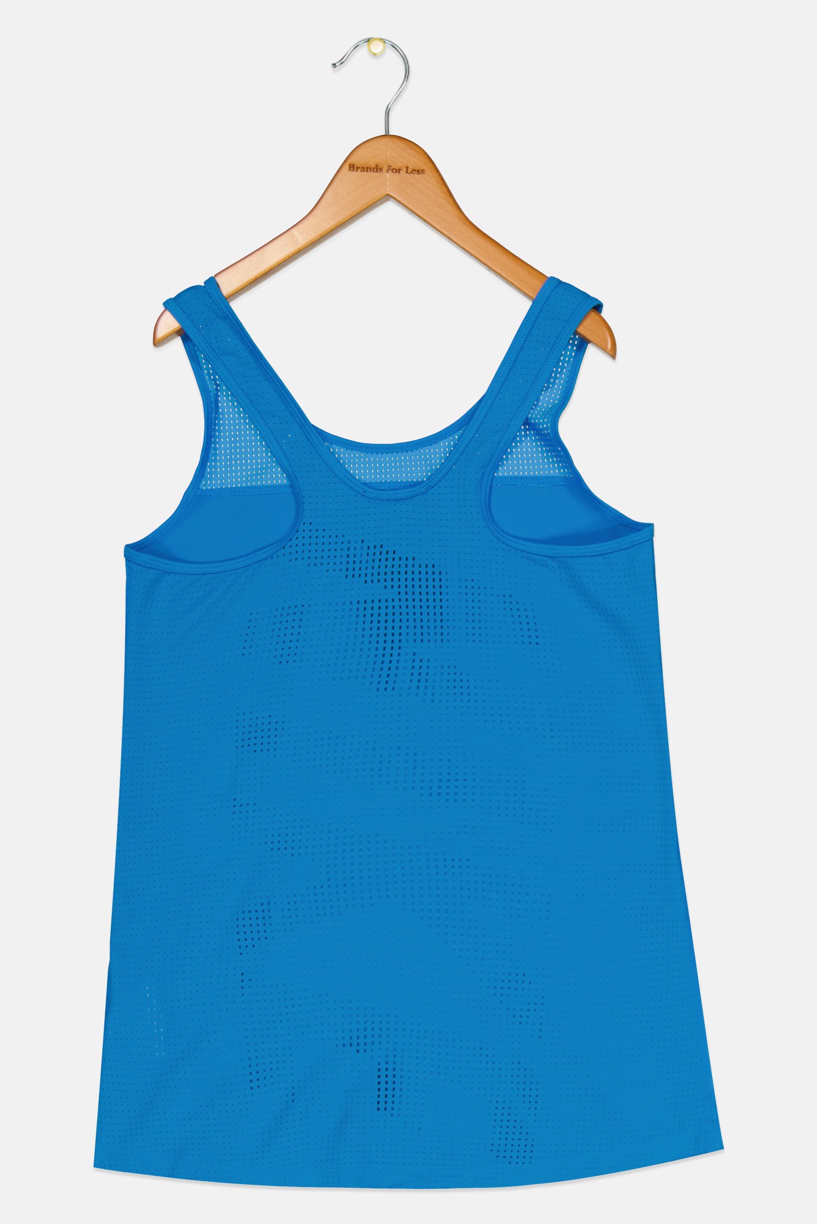 Kids Girl Sportswear Fit Sleeveless Training Tank Top, Blue