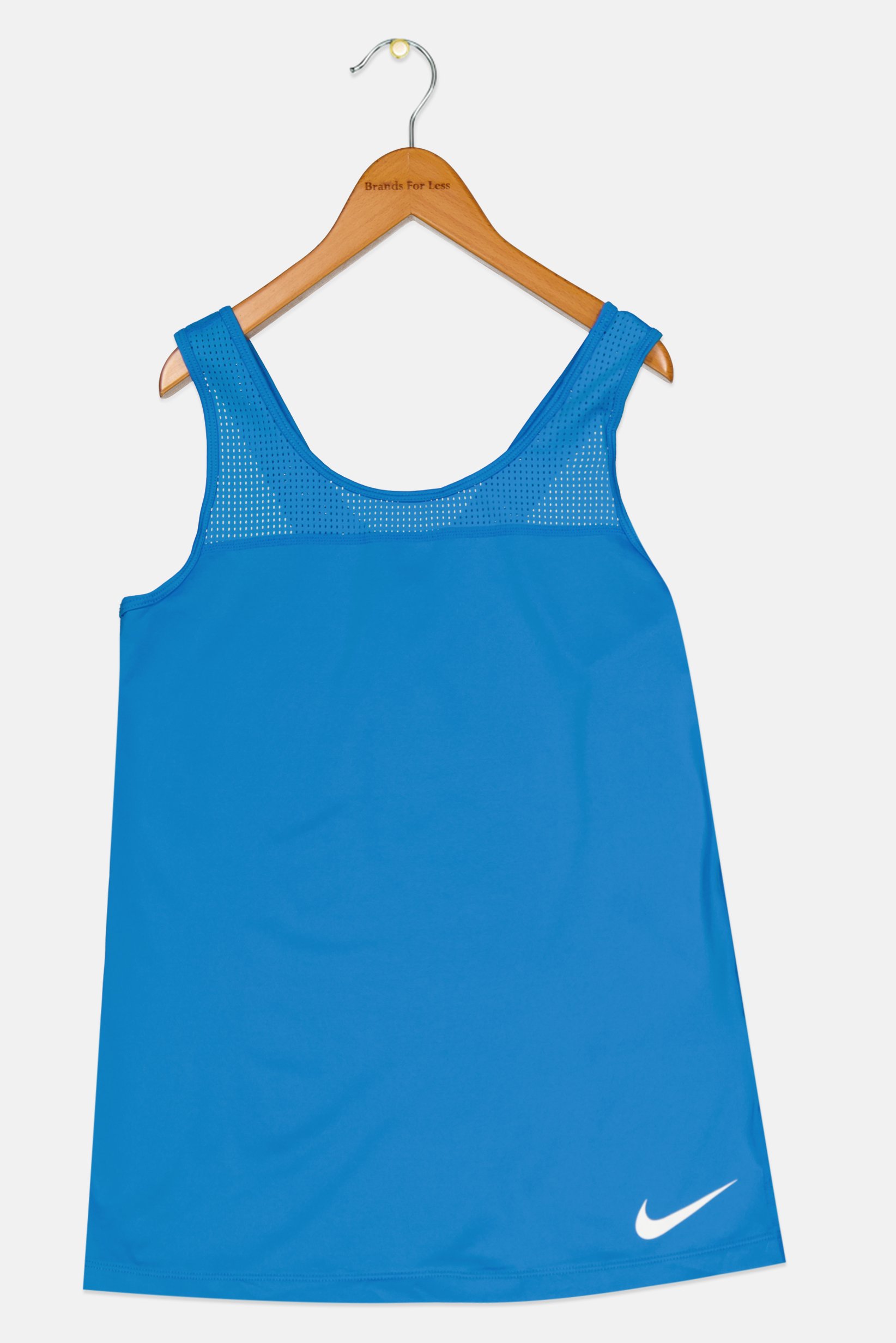 Kids Girl Sportswear Fit Sleeveless Training Tank Top, Blue