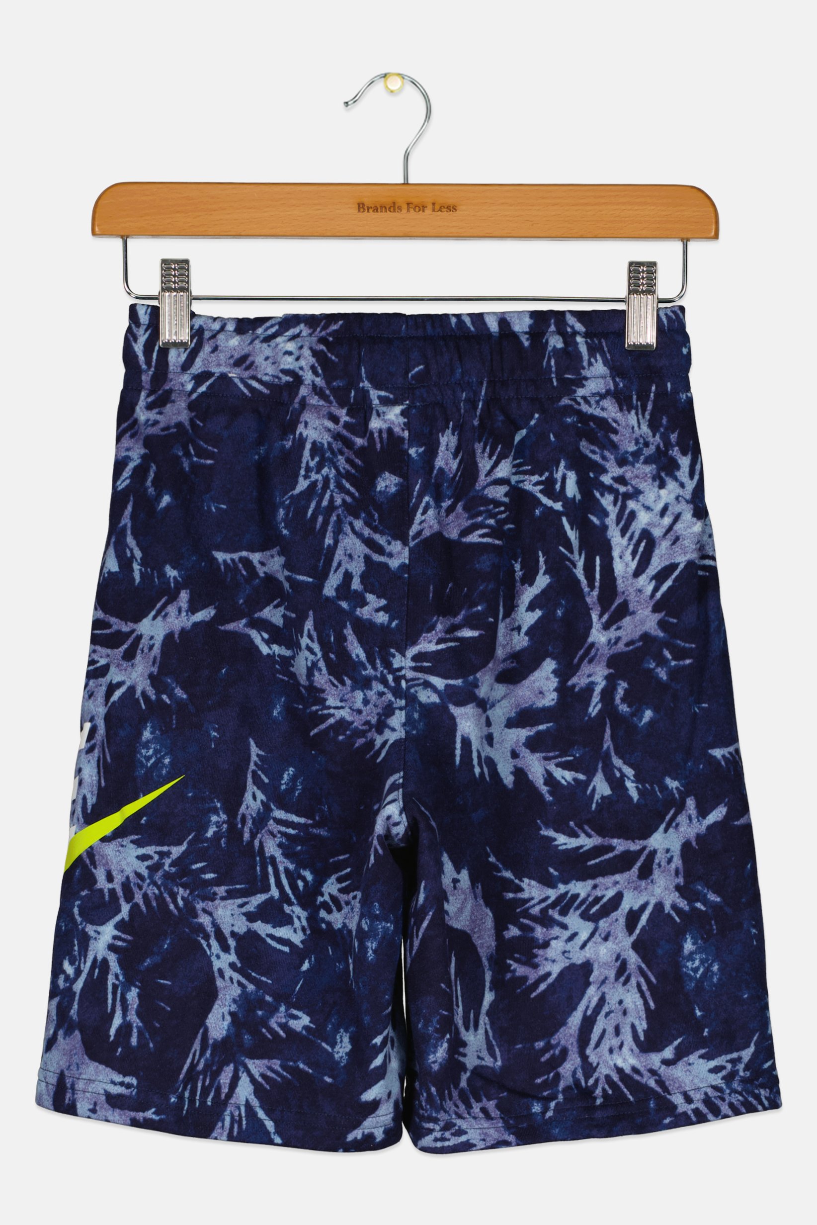Kids Boy Sportswear Fit Training Shorts, Navy Blue Combo