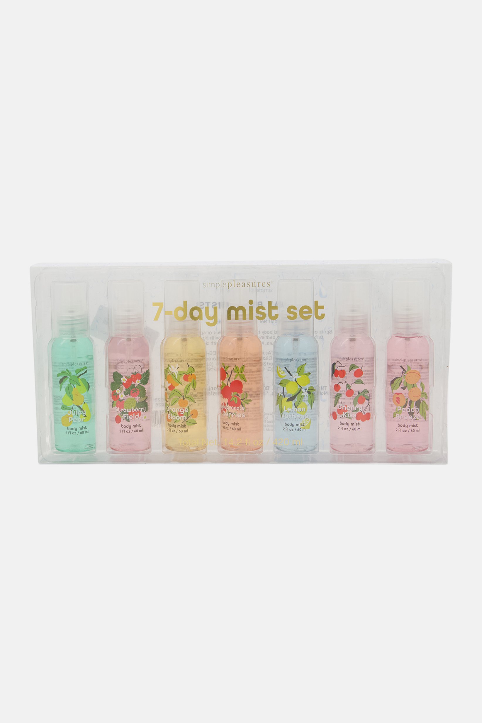 Buy Simple Pleasures Body Mist Gift Set, 420ml Online | Brands For Less