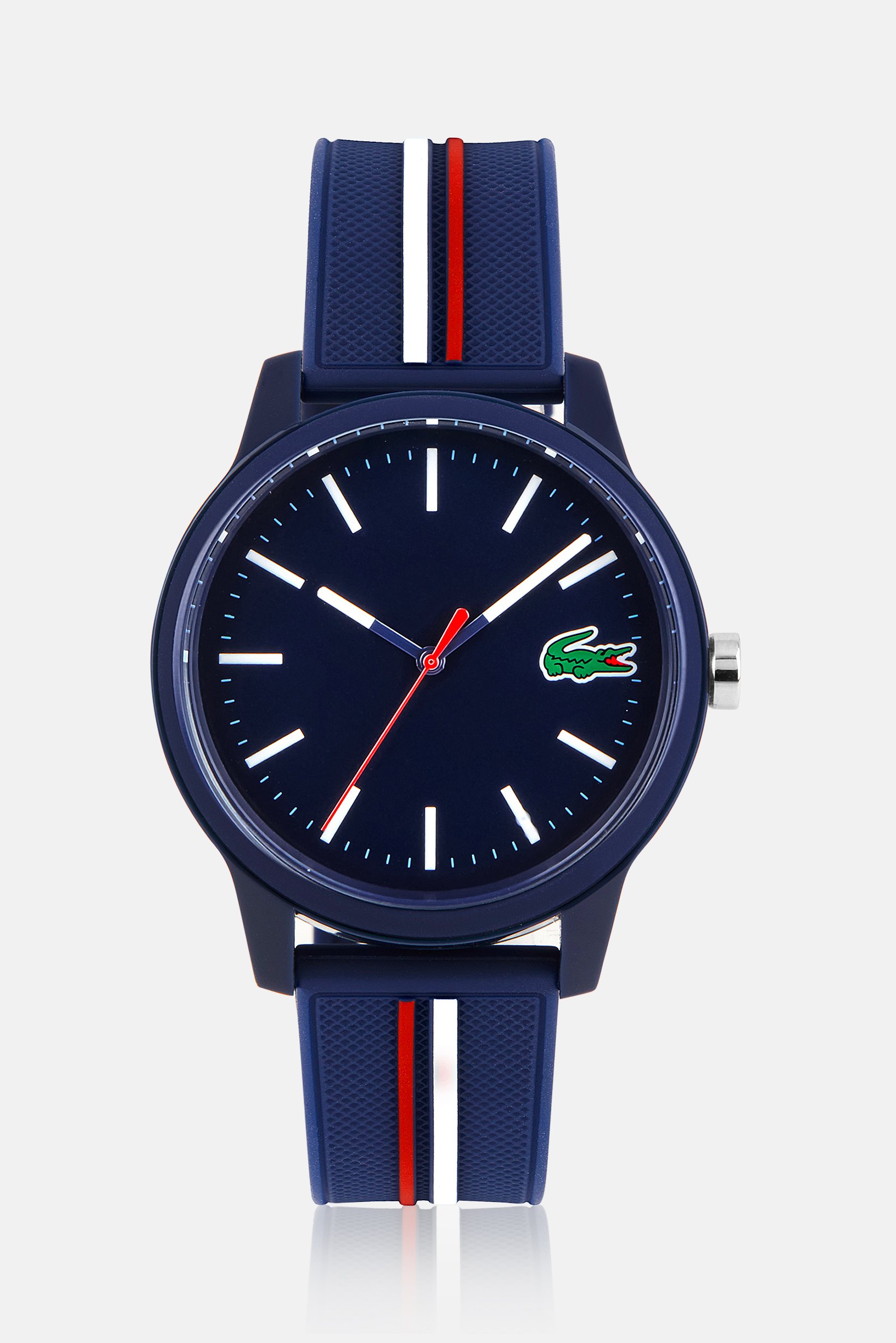 Buy Lacoste Men Lacoste 12,12 2011070 Watch, 42mm, Navy Blue Online ...