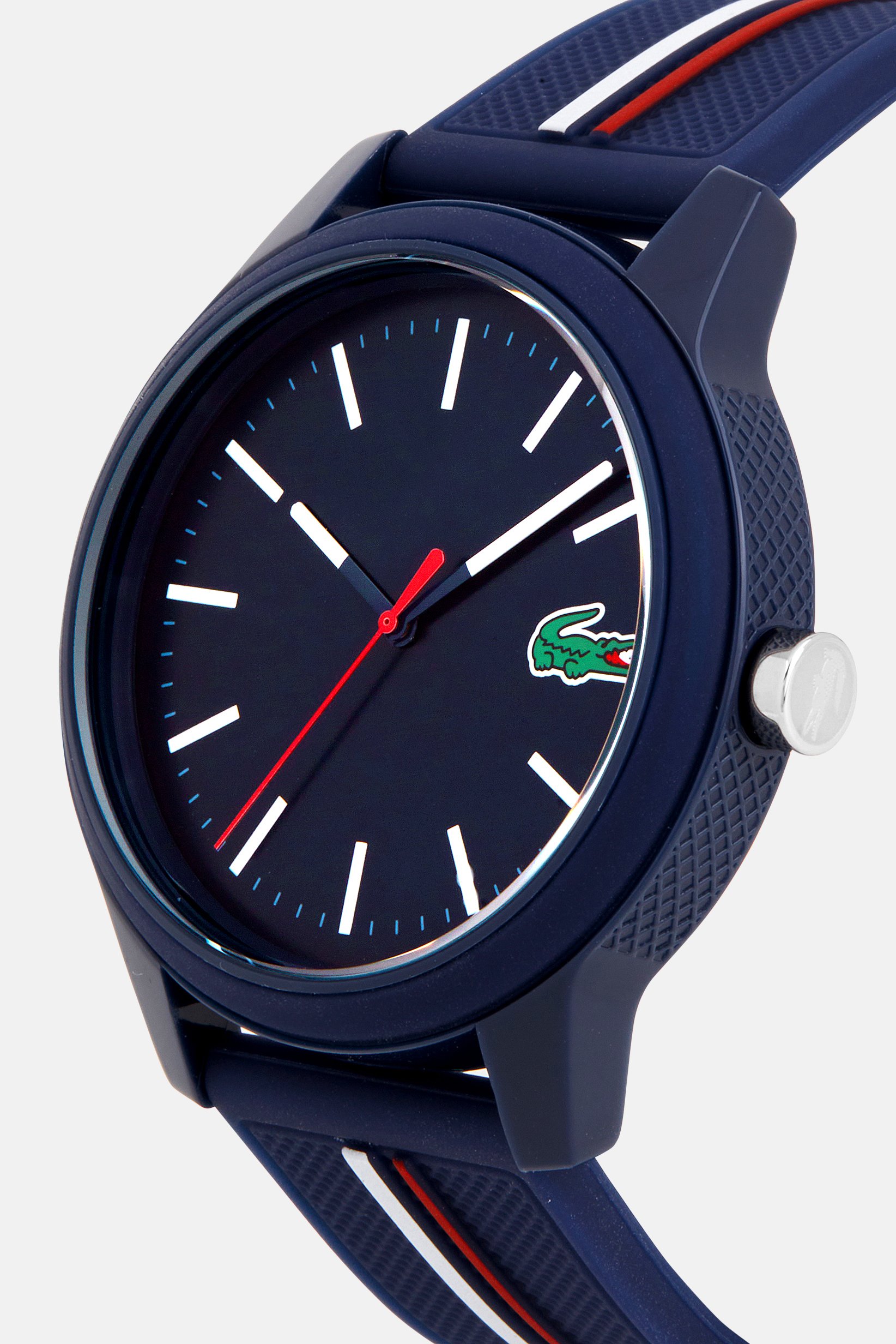 Buy Lacoste Men Lacoste 12,12 2011070 Watch, 42mm, Navy Blue Online ...