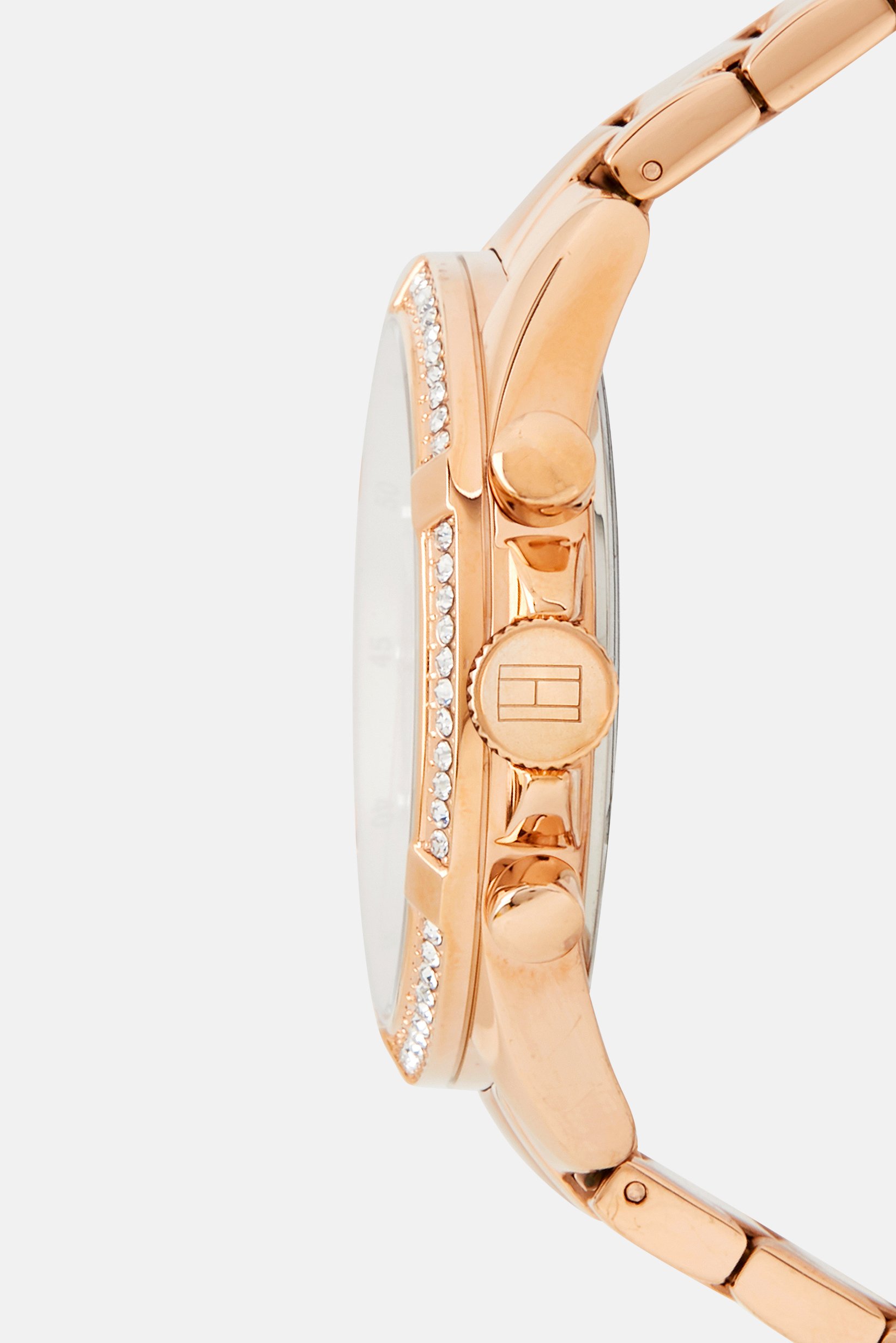 Buy Tommy Hilfiger Women 1782617 Stainless Steel Watch 40 mm, Rose Gold ...