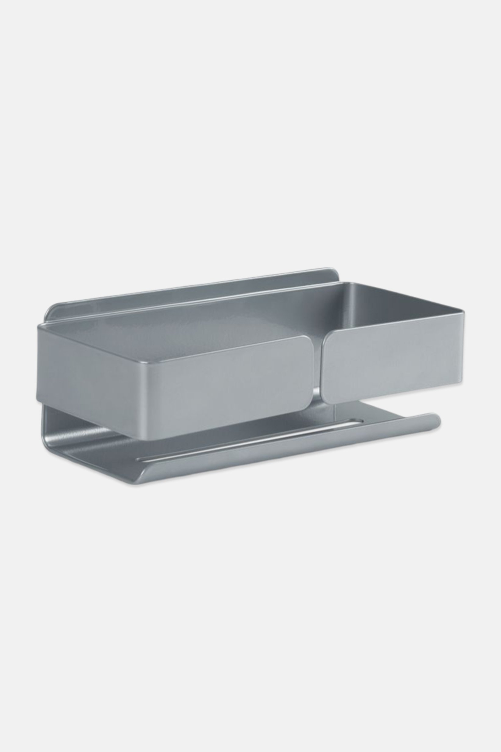 Shower Shelf, Matt Silver