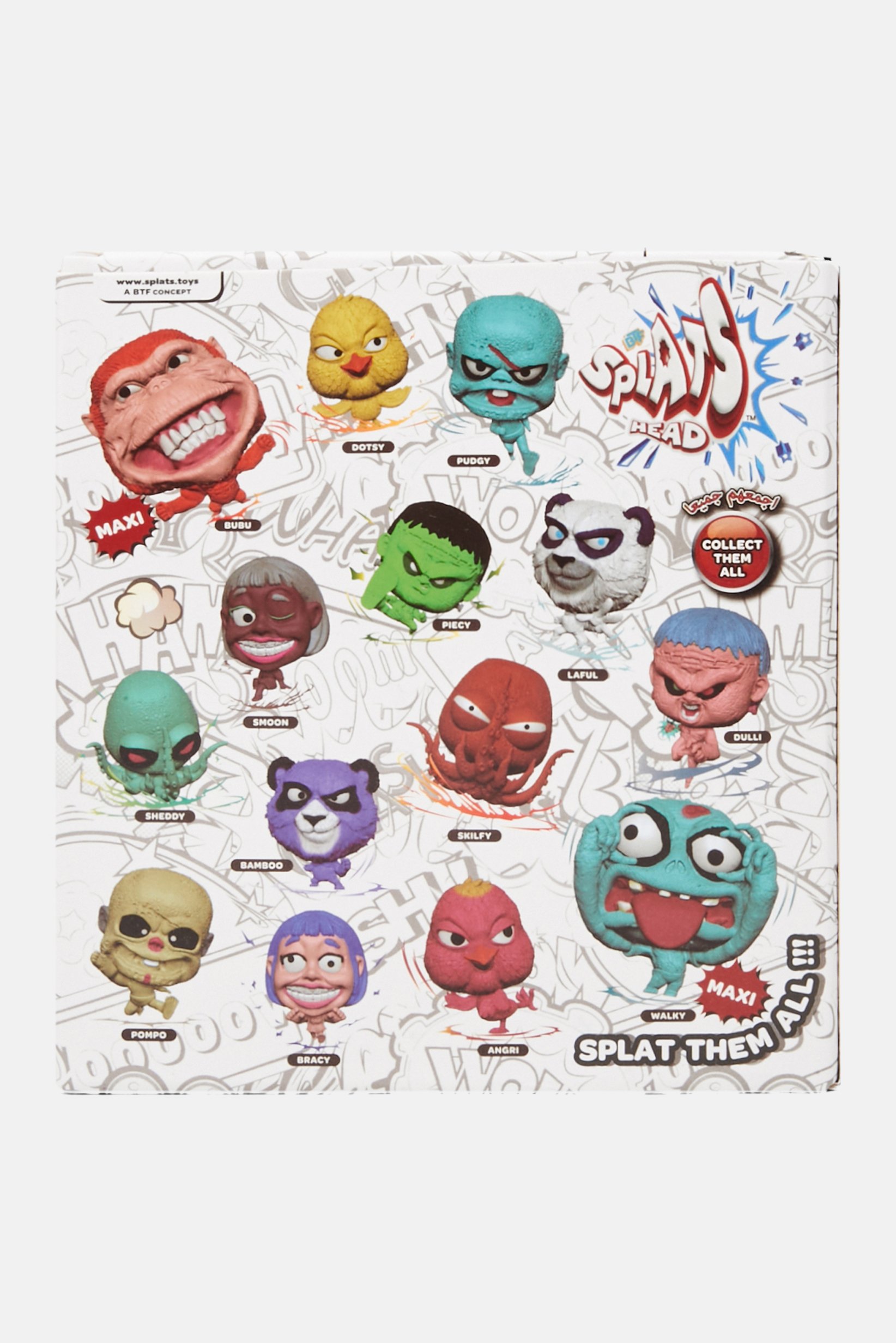 Buy Splats Head Splat Head Piecy Figure, Green Combo Online | Brands ...