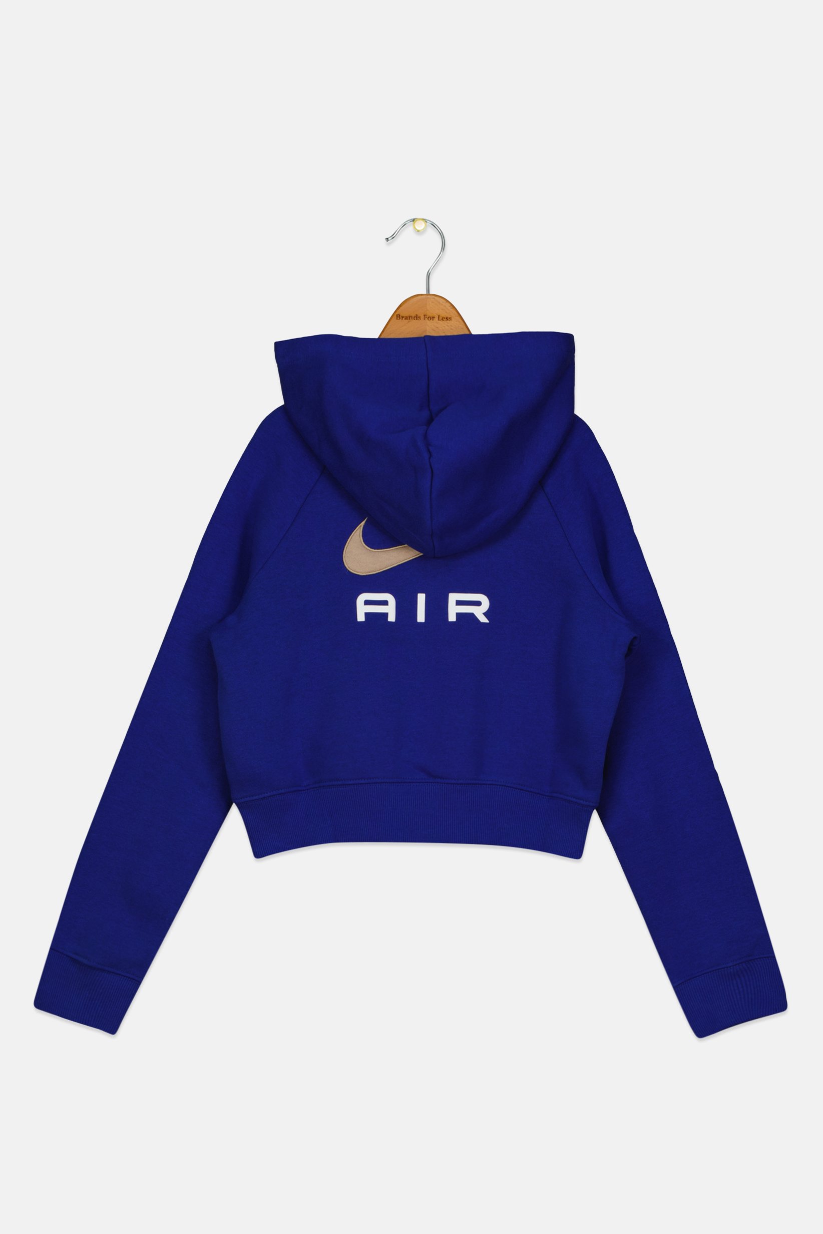 Kid Boy Brand Logo Hoodie, Blue