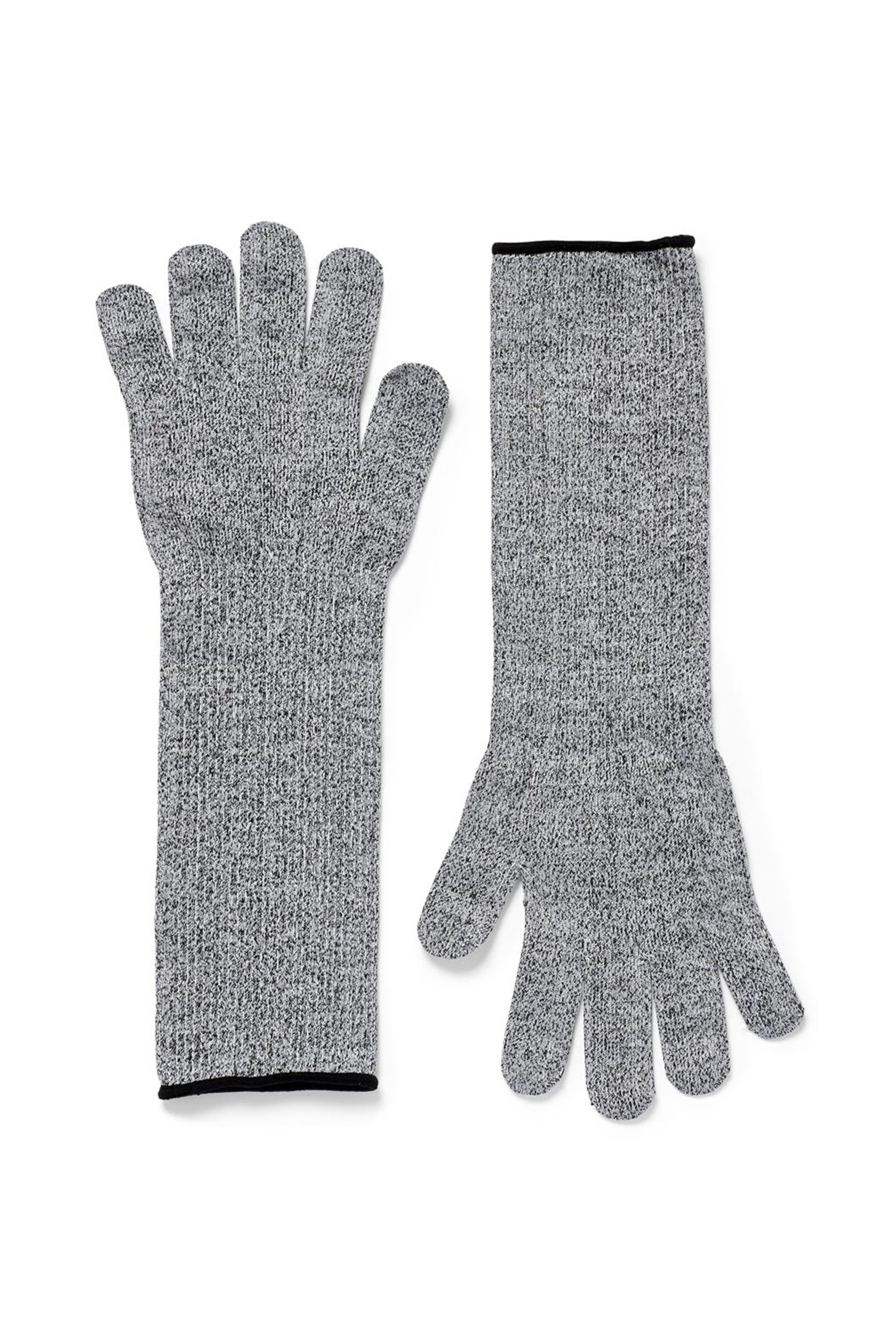 Women 1 Pair Cut-Resistant Gardening Gloves, Grey