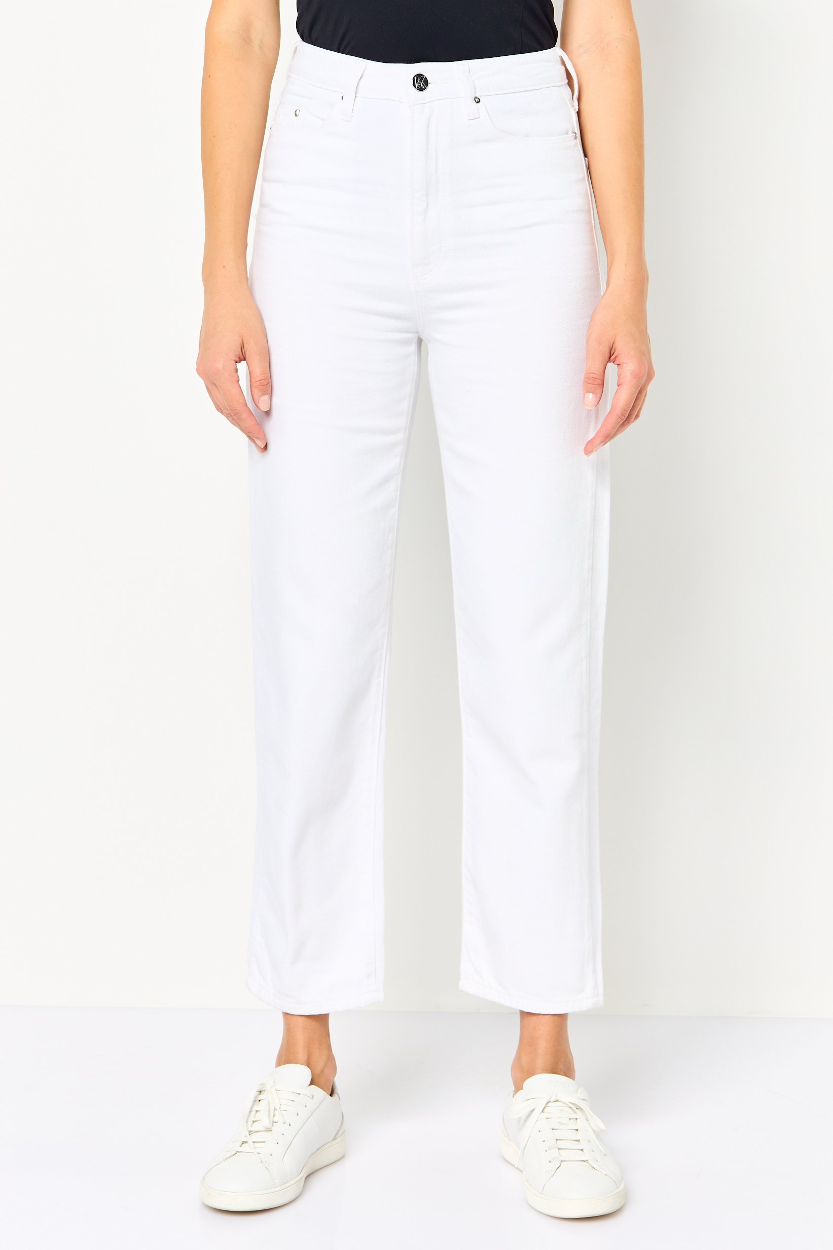 Women Regular Fit Graphic Print Stretchable Jeans, White