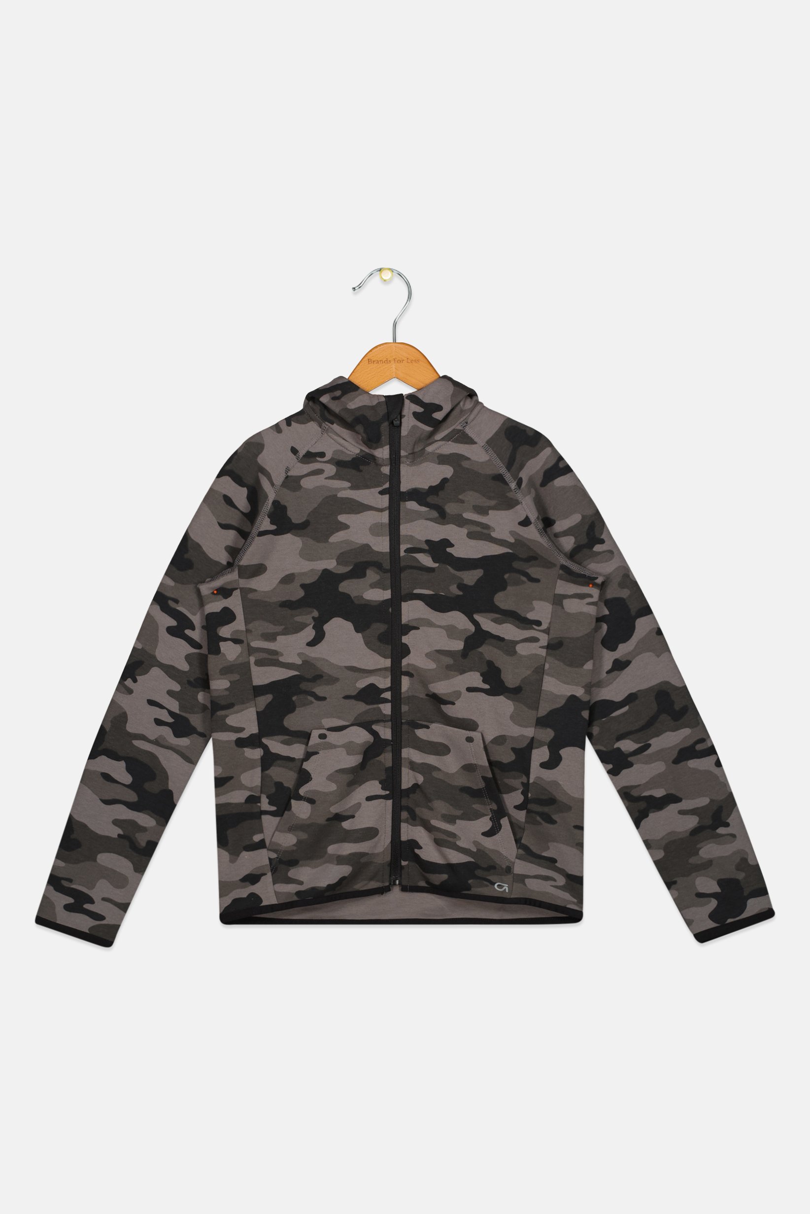 Kids Boy Long Sleeve Camouflage Hoodie, Multicolor
