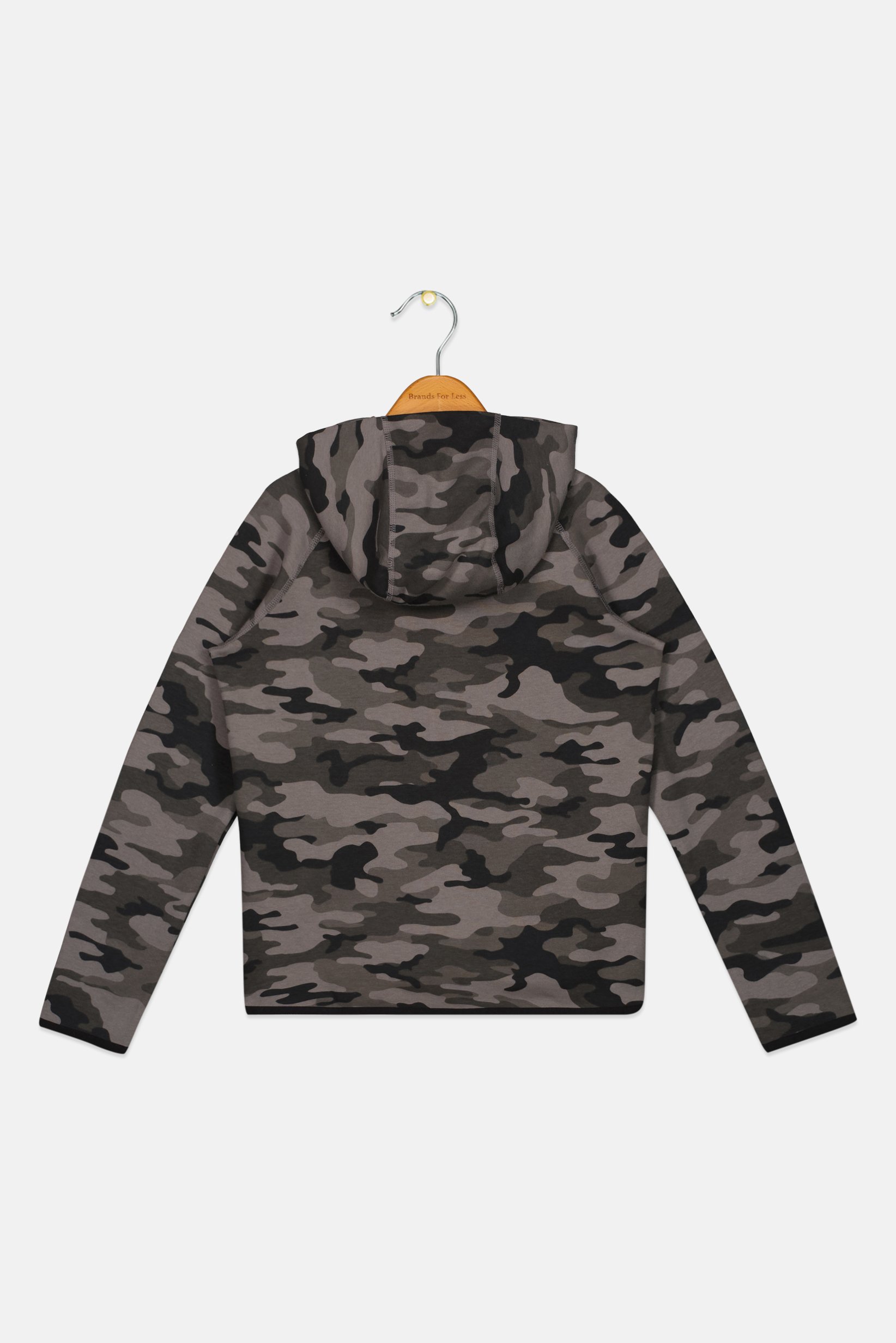Kids Boy Long Sleeve Camouflage Hoodie, Multicolor
