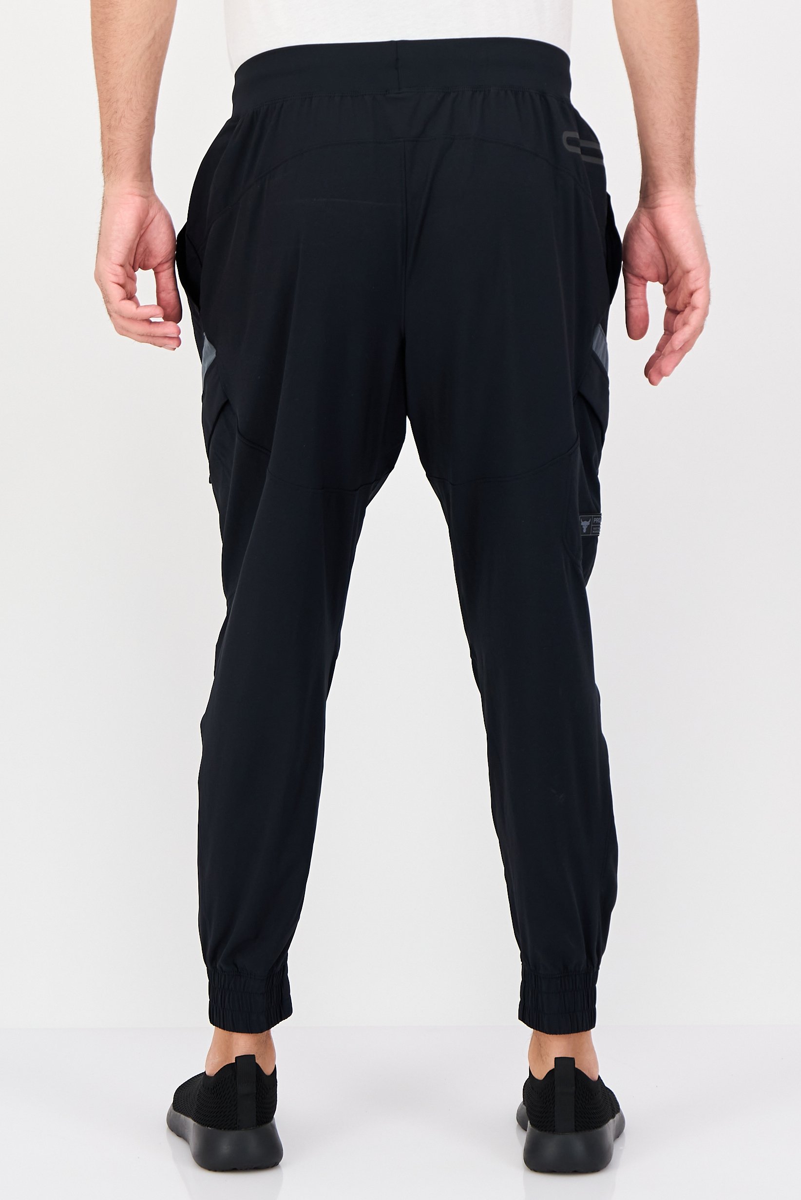 Under Armour x Project Rock Men Loose Fit Jogger Pants, Black
