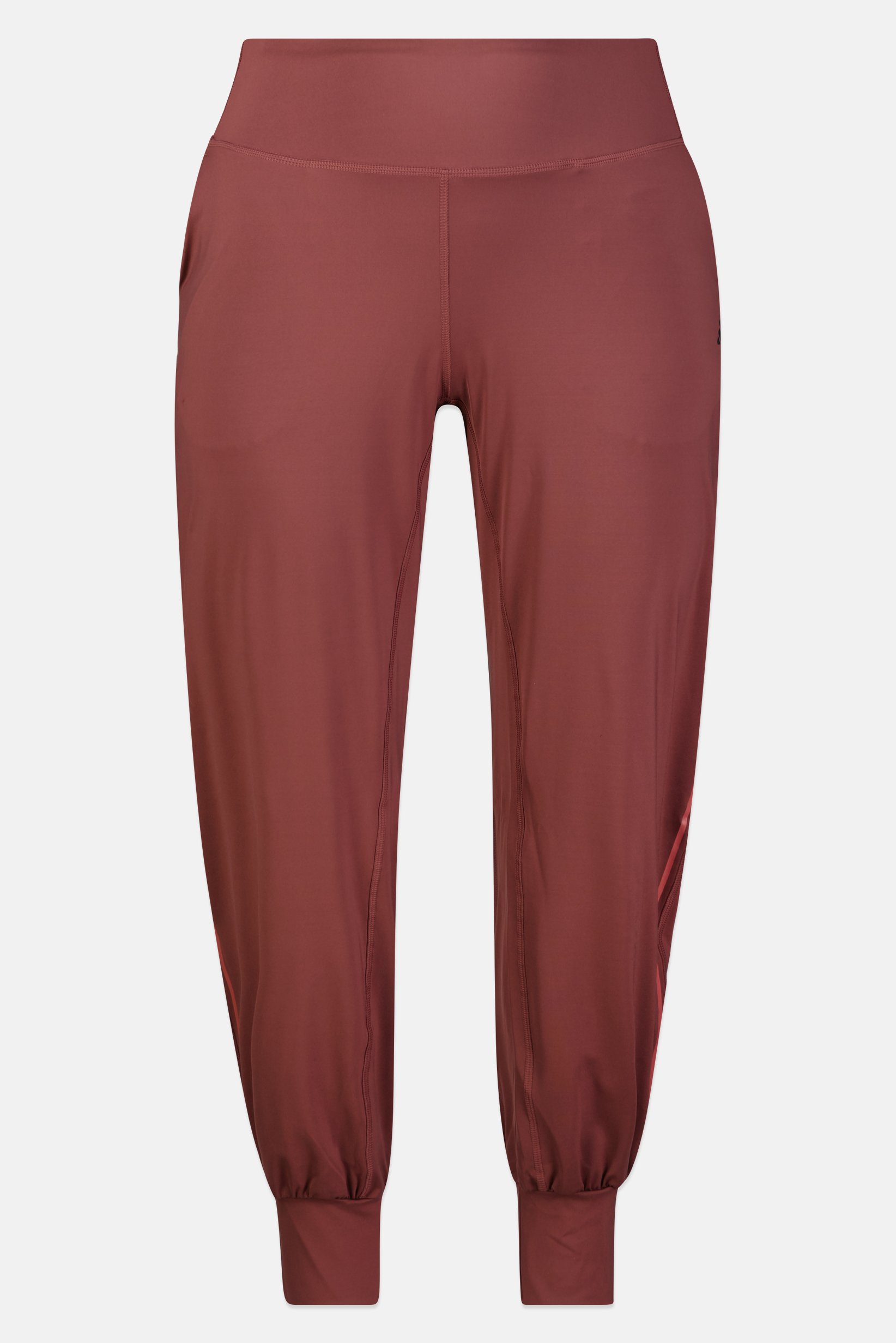 Women Plus Size Pull On Training Leggings, Brown