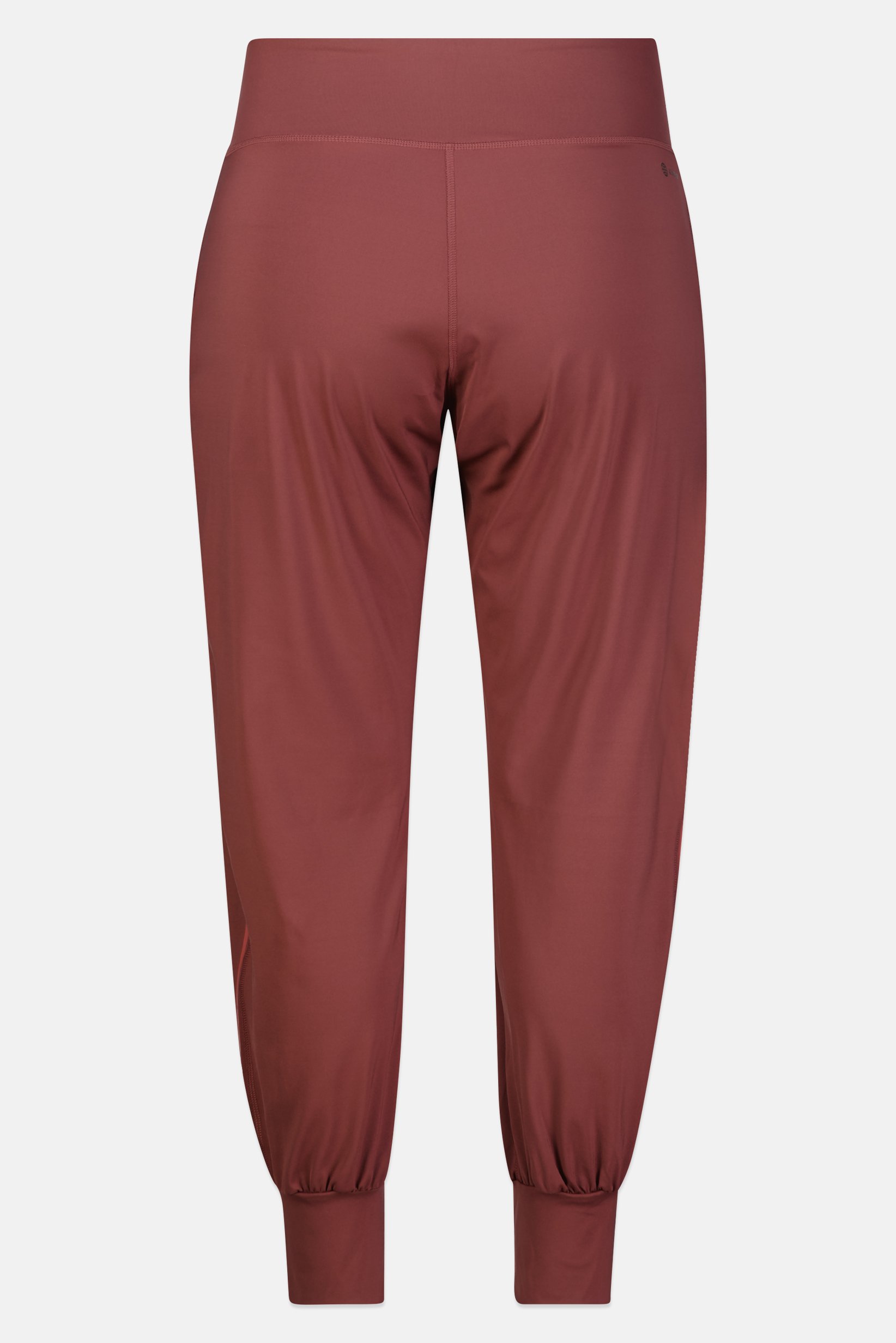 Women Plus Size Pull On Training Leggings, Brown