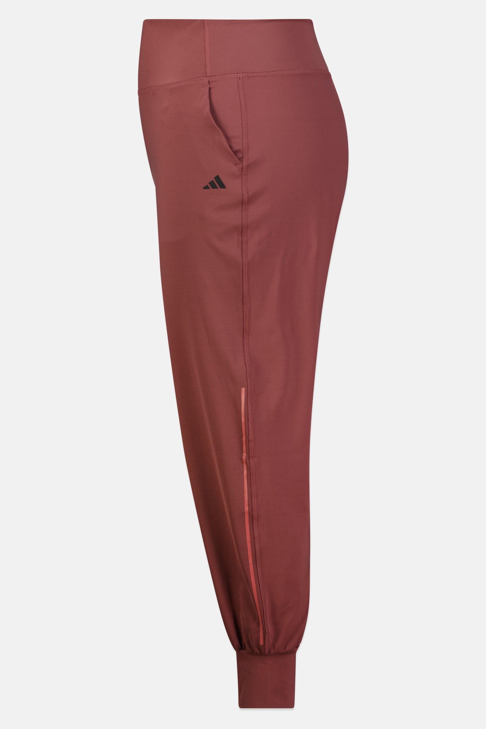 Women Plus Size Pull On Training Leggings, Brown