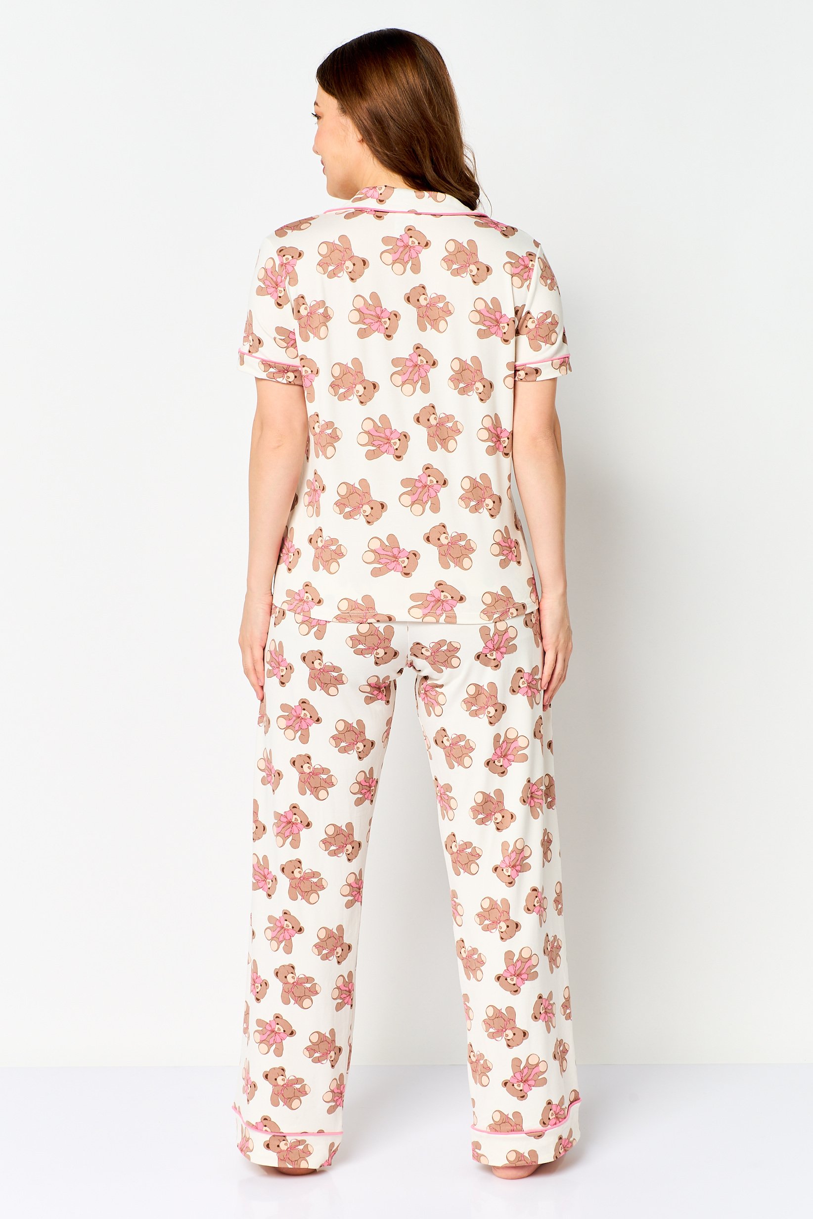Buy Sleep & Co Women 2 Pieces Allover Print Sleepwear Pyjama Top and ...