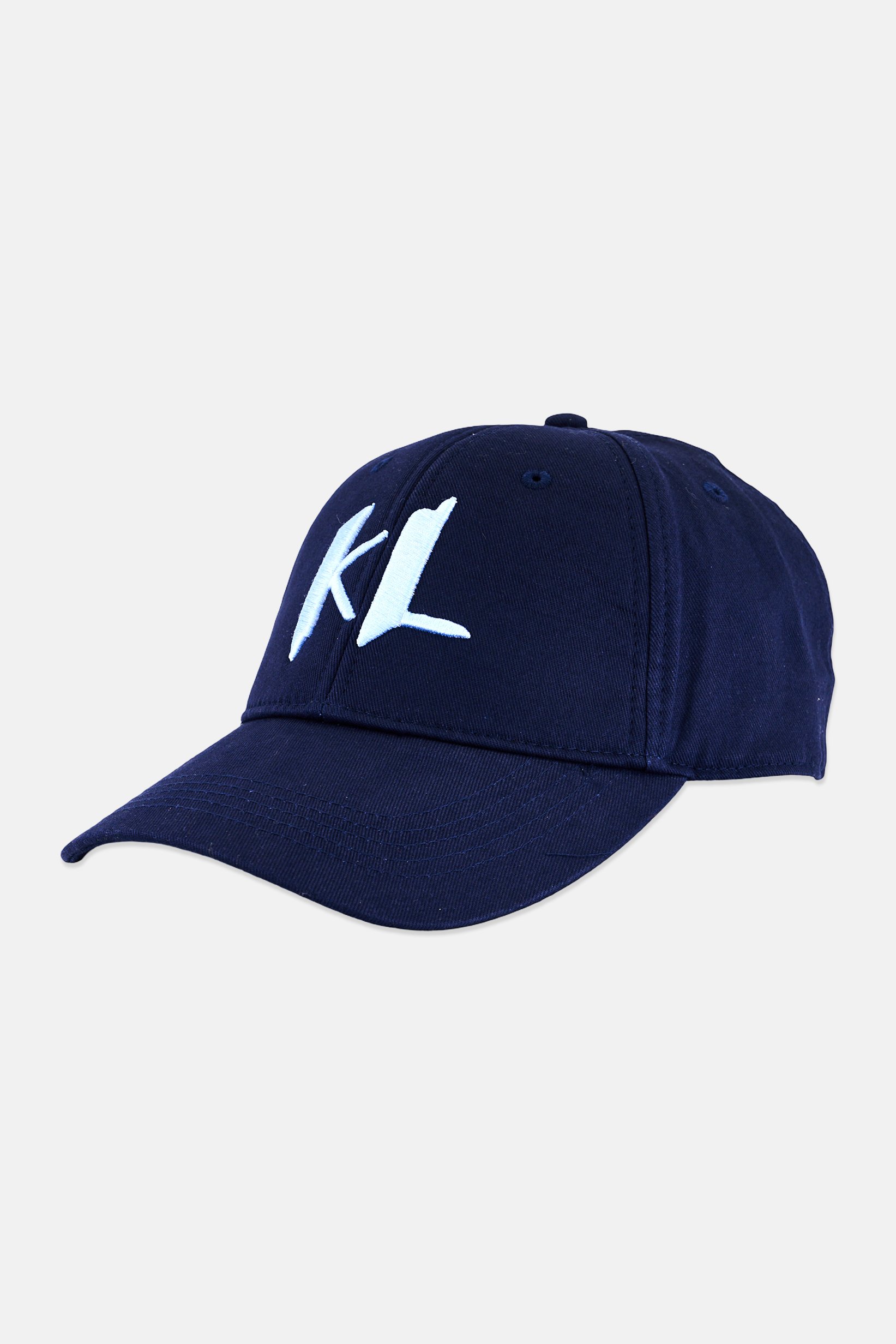 Buy Karl Lagerfeld Men Embroidered Logo Adjustable Cap, Blue Online ...