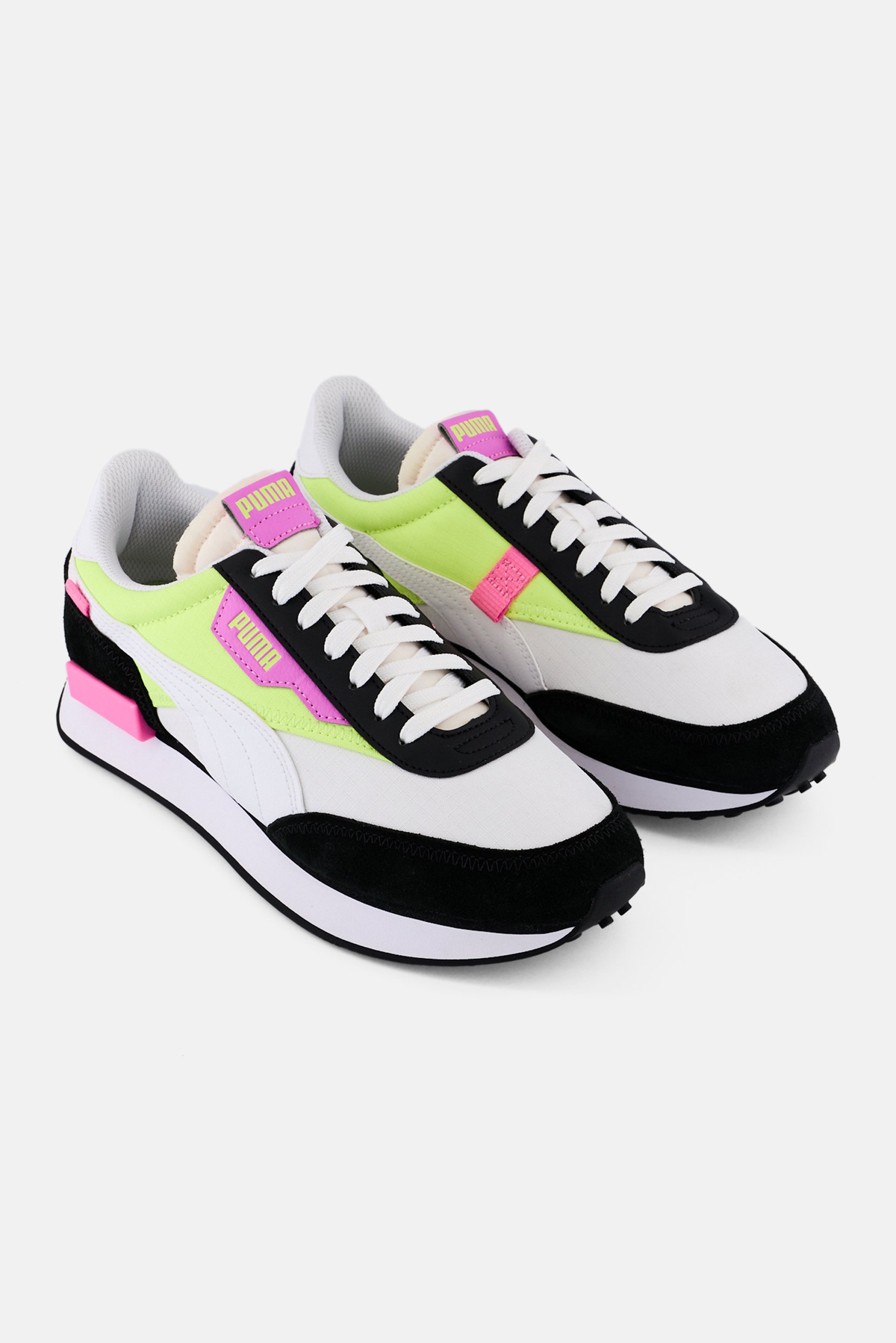 Buy Puma Men Future Rider Play On Lace Up Running Shoes, Multicolor ...