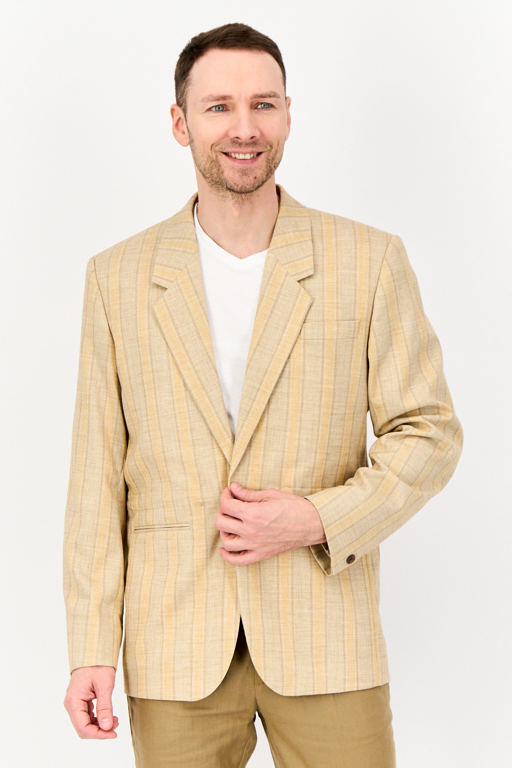 Buy Asos Asos Design Men Regular Fit Plain Suit Jacket, Multicolor ...
