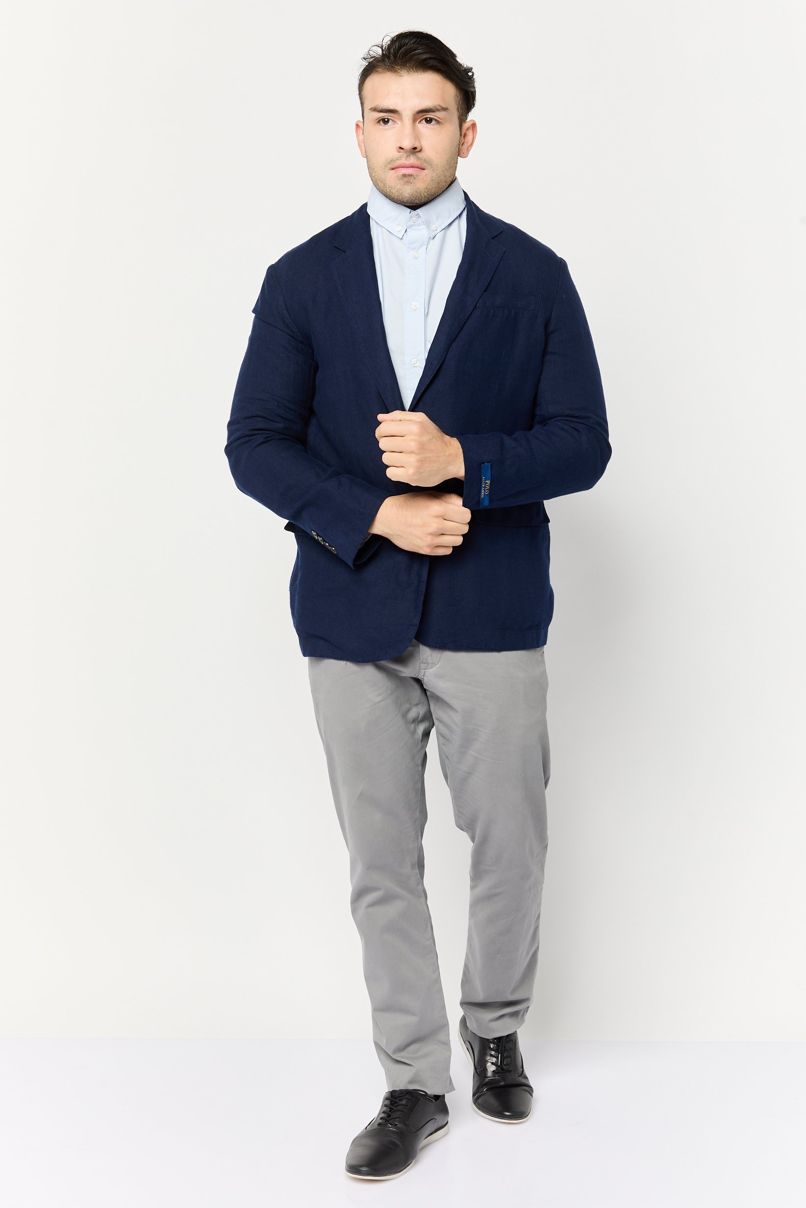 Polo Ralph Lauren Men Modern Fit Solid Casual Blazer, Navy