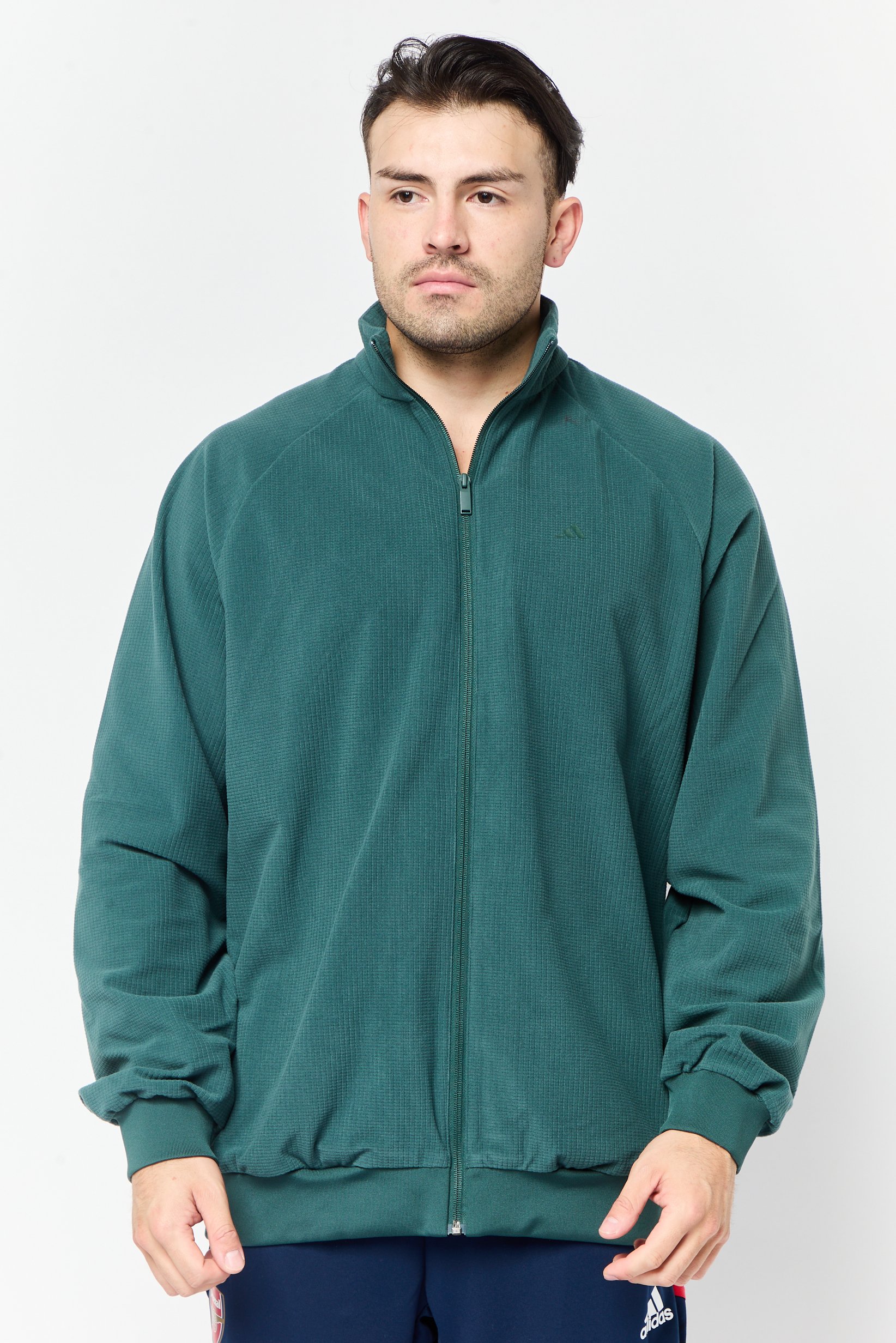Men Sportswear Fit Long Sleeves Training Jacket, Green