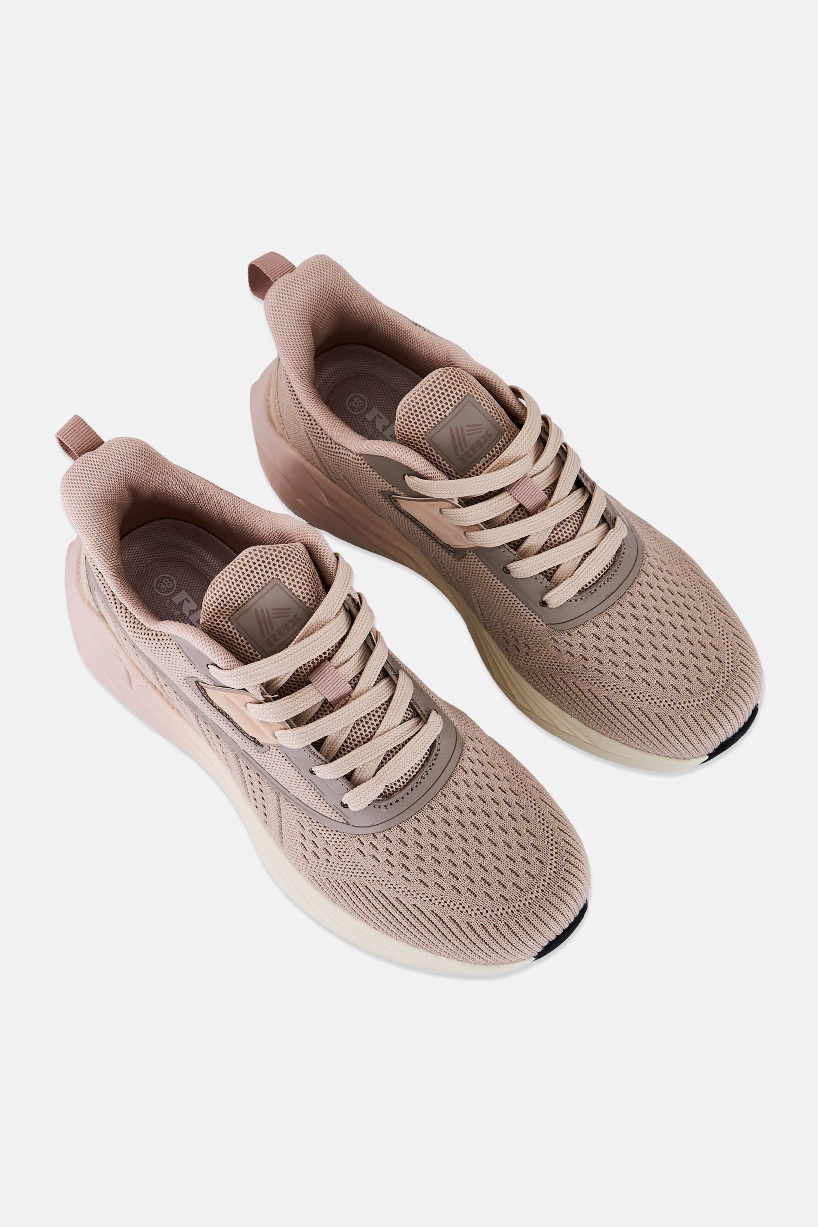 Buy RBX Women Textile Upper Lace Up Hiking Shoes, Beige Online | Brands ...