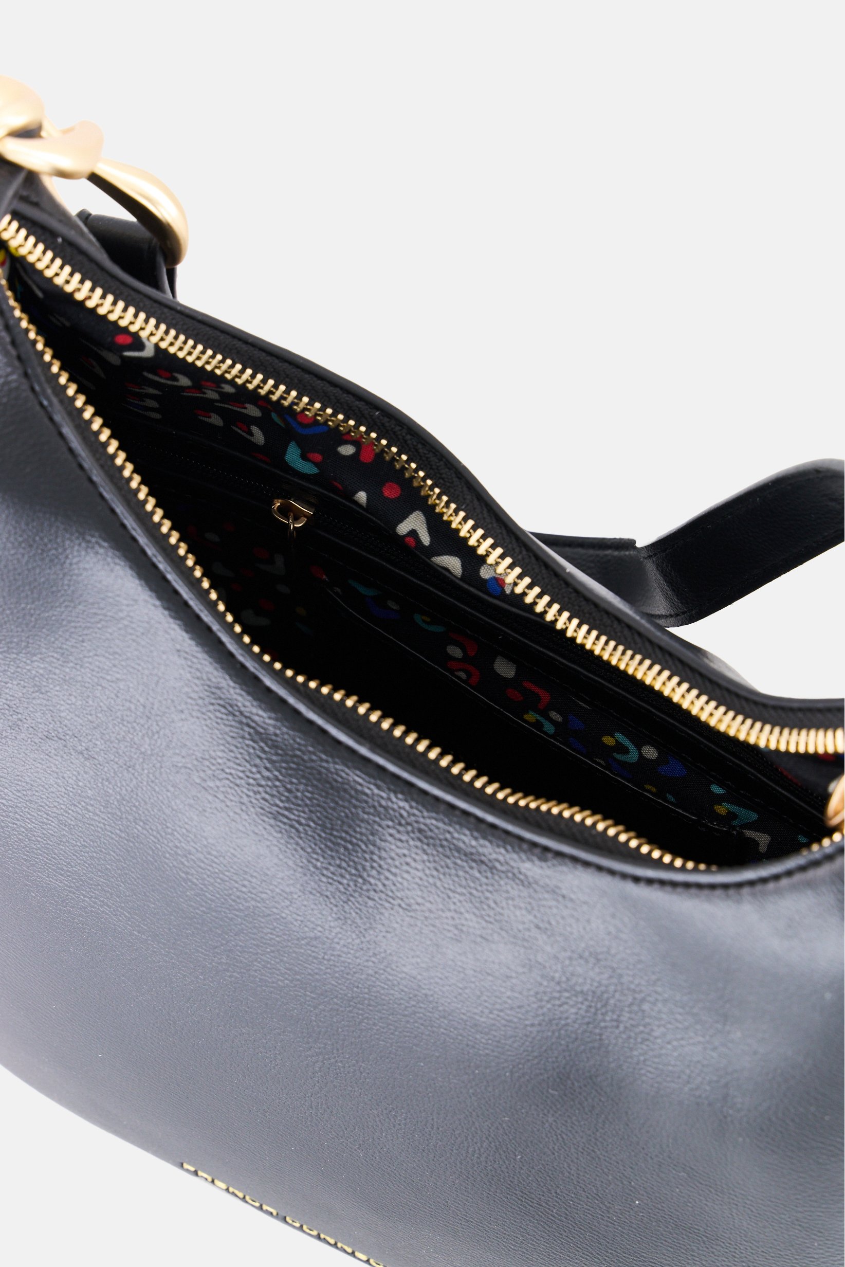 Women Woven Moriz Textured Smooth Hobo, Black