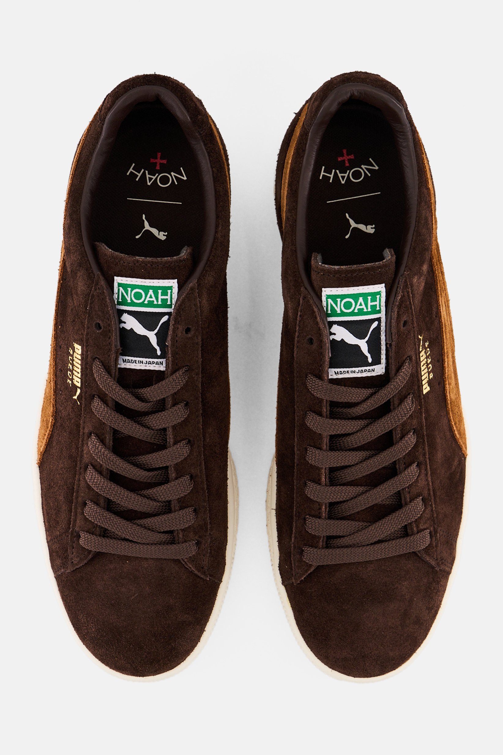 Buy Puma Puma x Noah Men Classic Suede Lace Up Outdoor Shoes, Chocolate ...