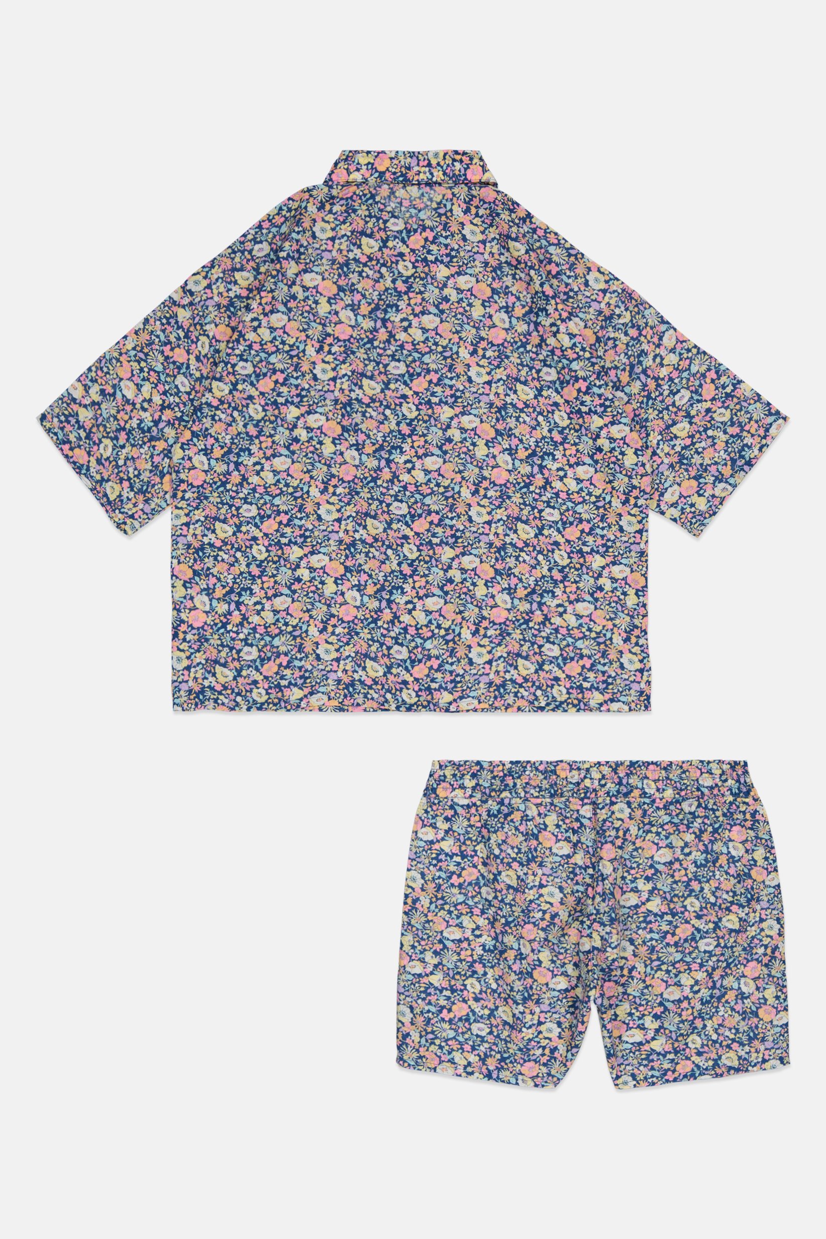 Kids Girl 2 Pieces Floral Print Pajama Set, Multicolor