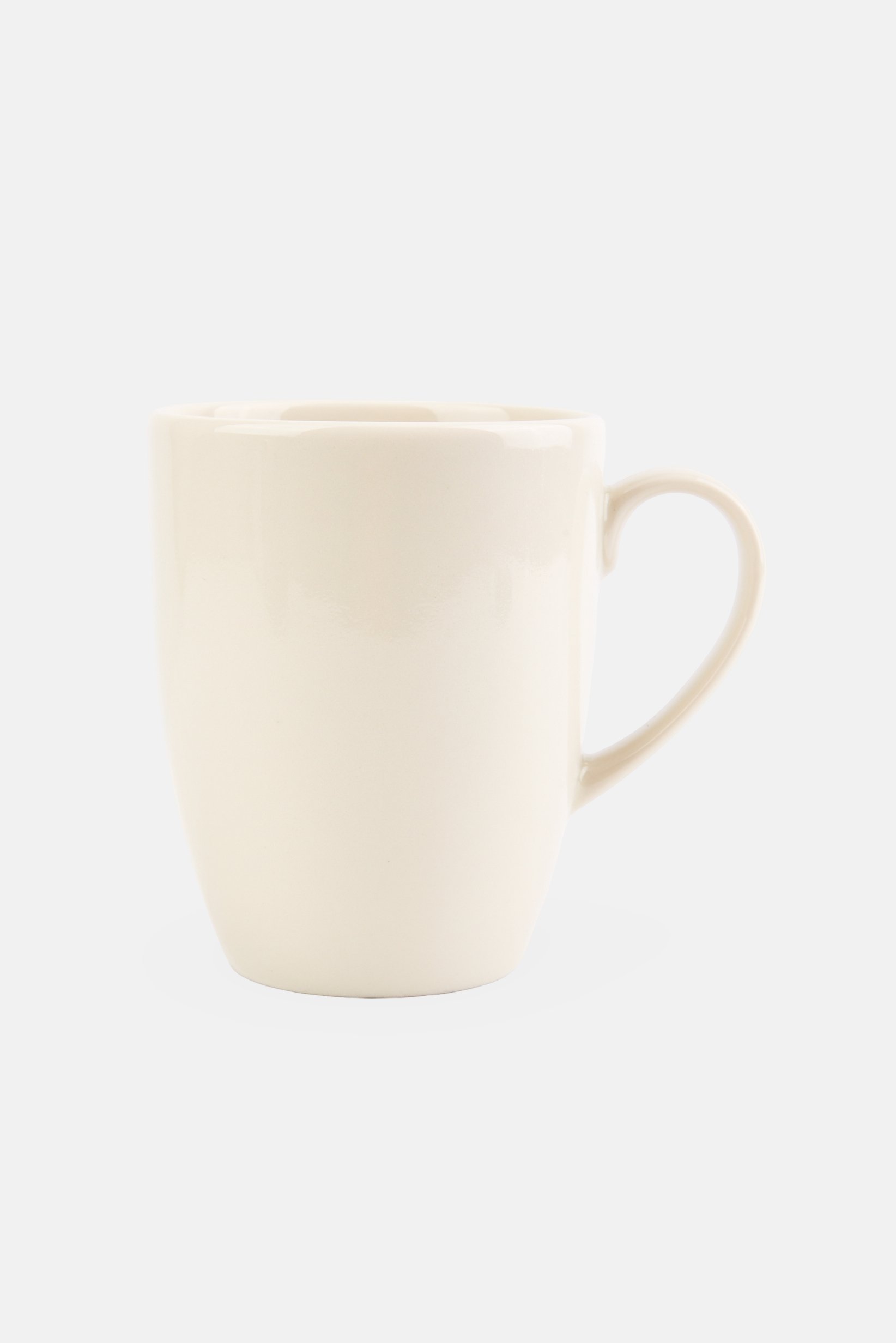 Porcelain Casablanca Coffee Mug 310 ml, Off White