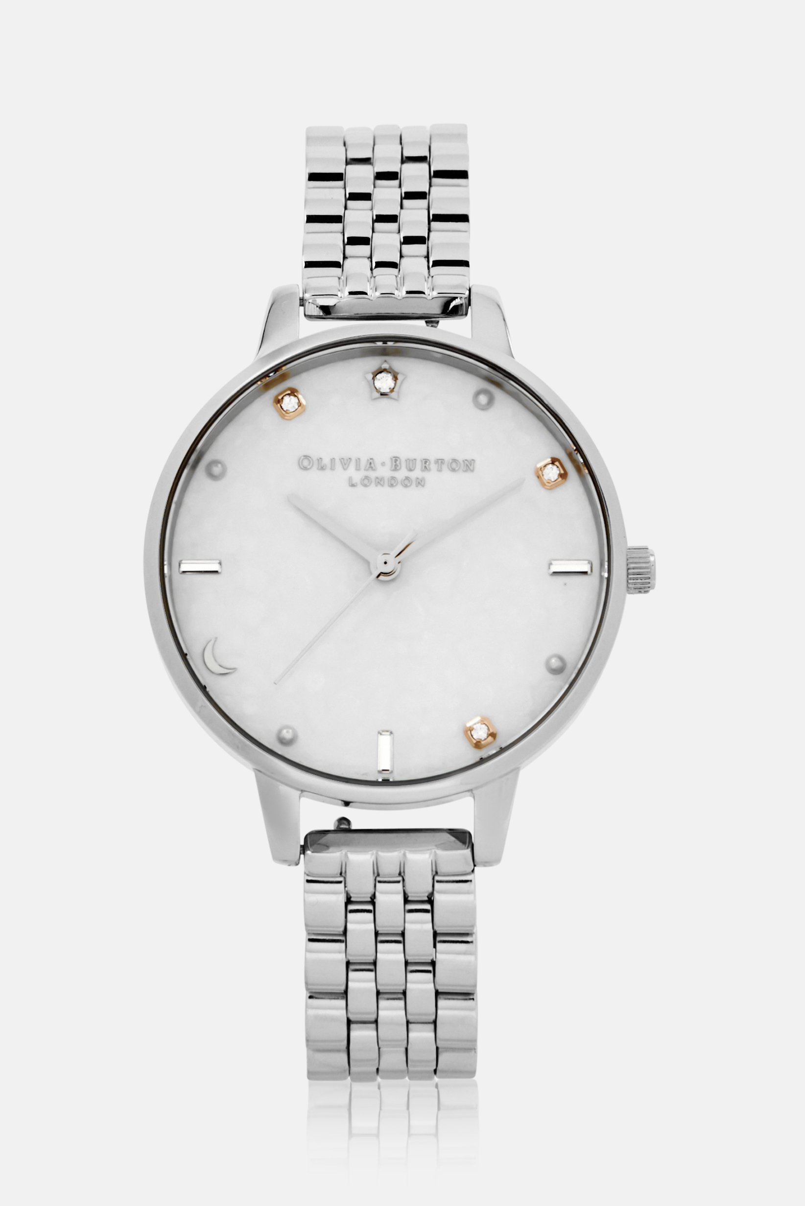 Buy Olivia Burton Women OB16GD30 Celestial Star And Moon Dial Watch ...